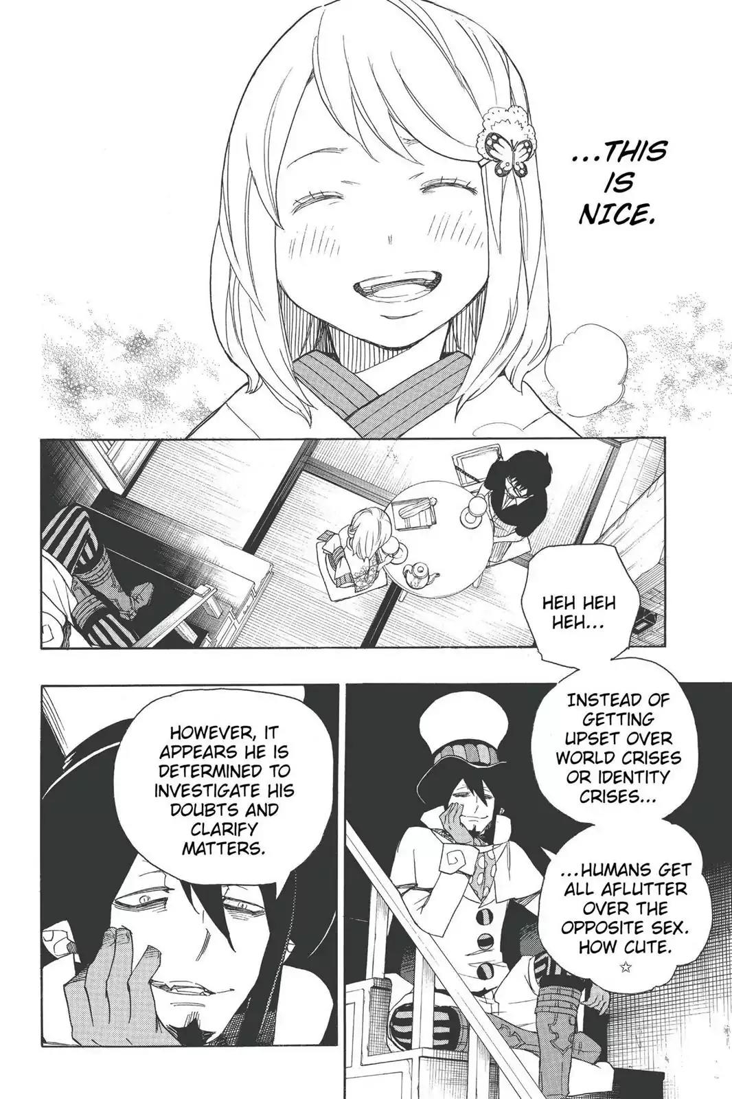 Ao no Exorcist Chapter 44 page 30 - Chapter 44: Mephisto's Ramblings