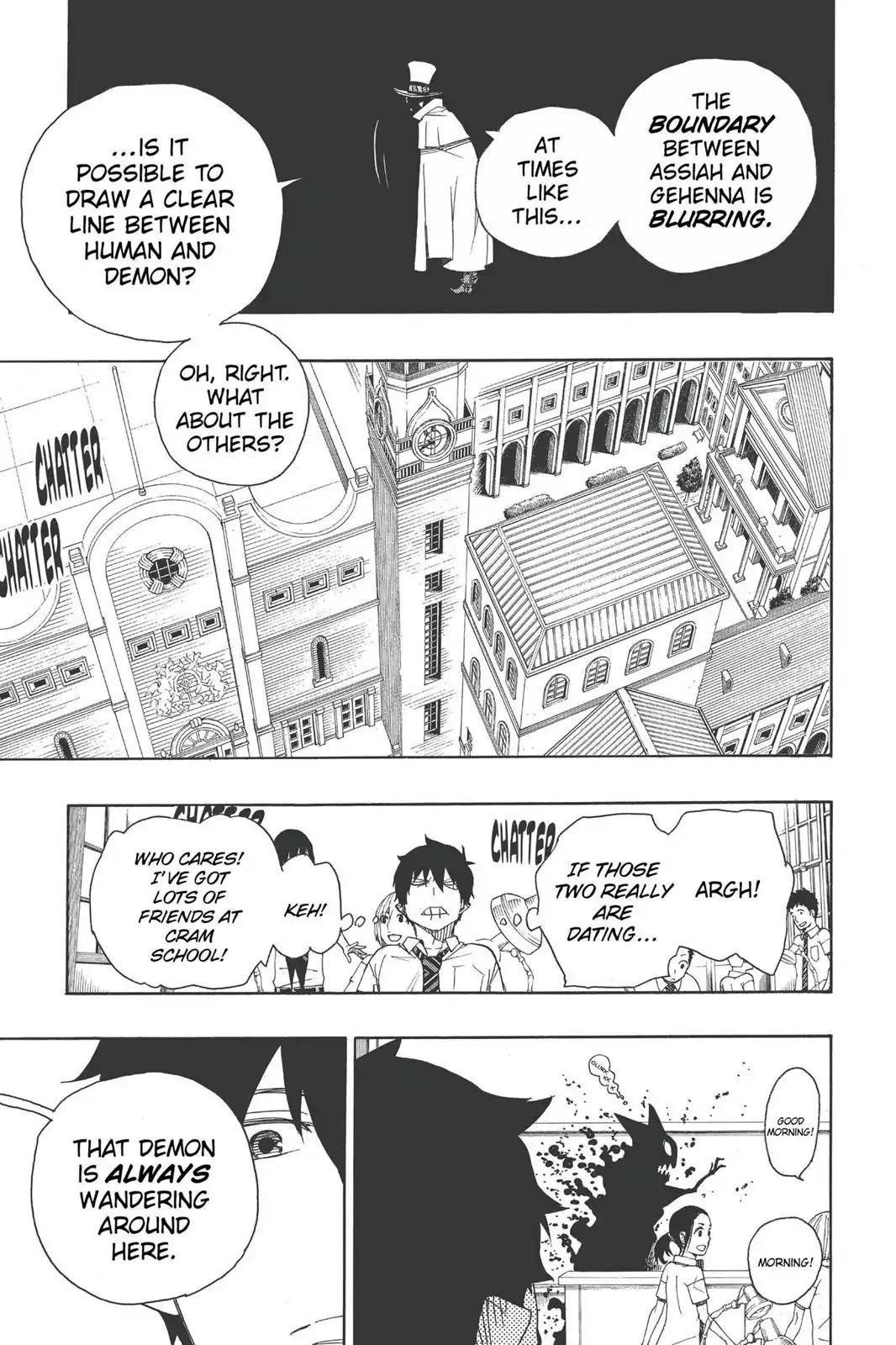 Ao no Exorcist Chapter 44 page 31 - Chapter 44: Mephisto's Ramblings