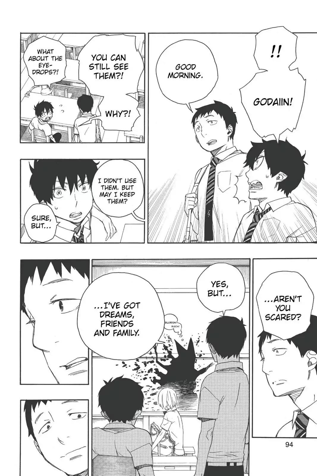 Ao no Exorcist Chapter 44 page 32 - Chapter 44: Mephisto's Ramblings