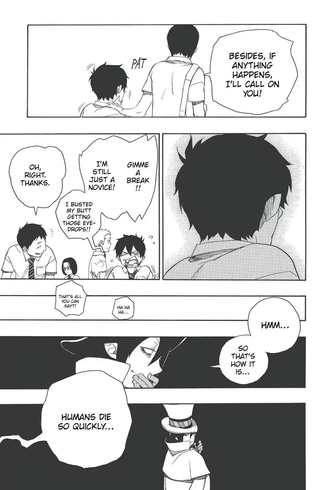 Ao no Exorcist Chapter 44 page 33 - Chapter 44: Mephisto's Ramblings