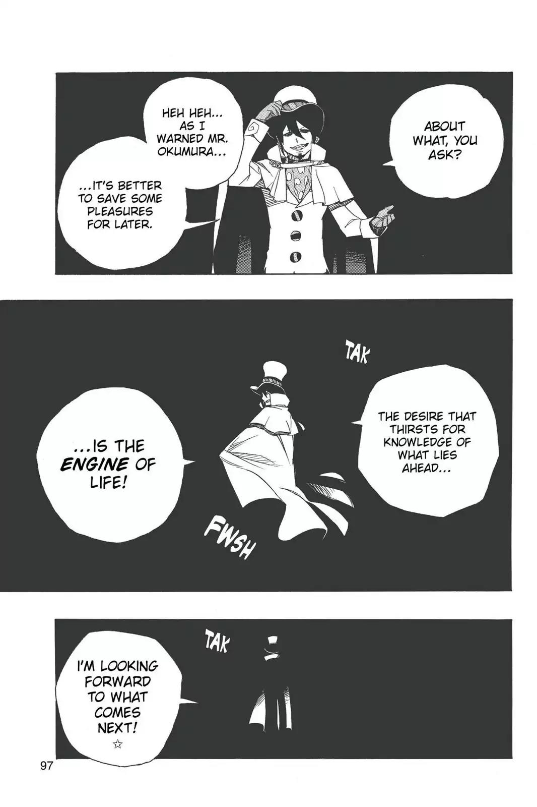 Ao no Exorcist Chapter 44 page 35 - Chapter 44: Mephisto's Ramblings