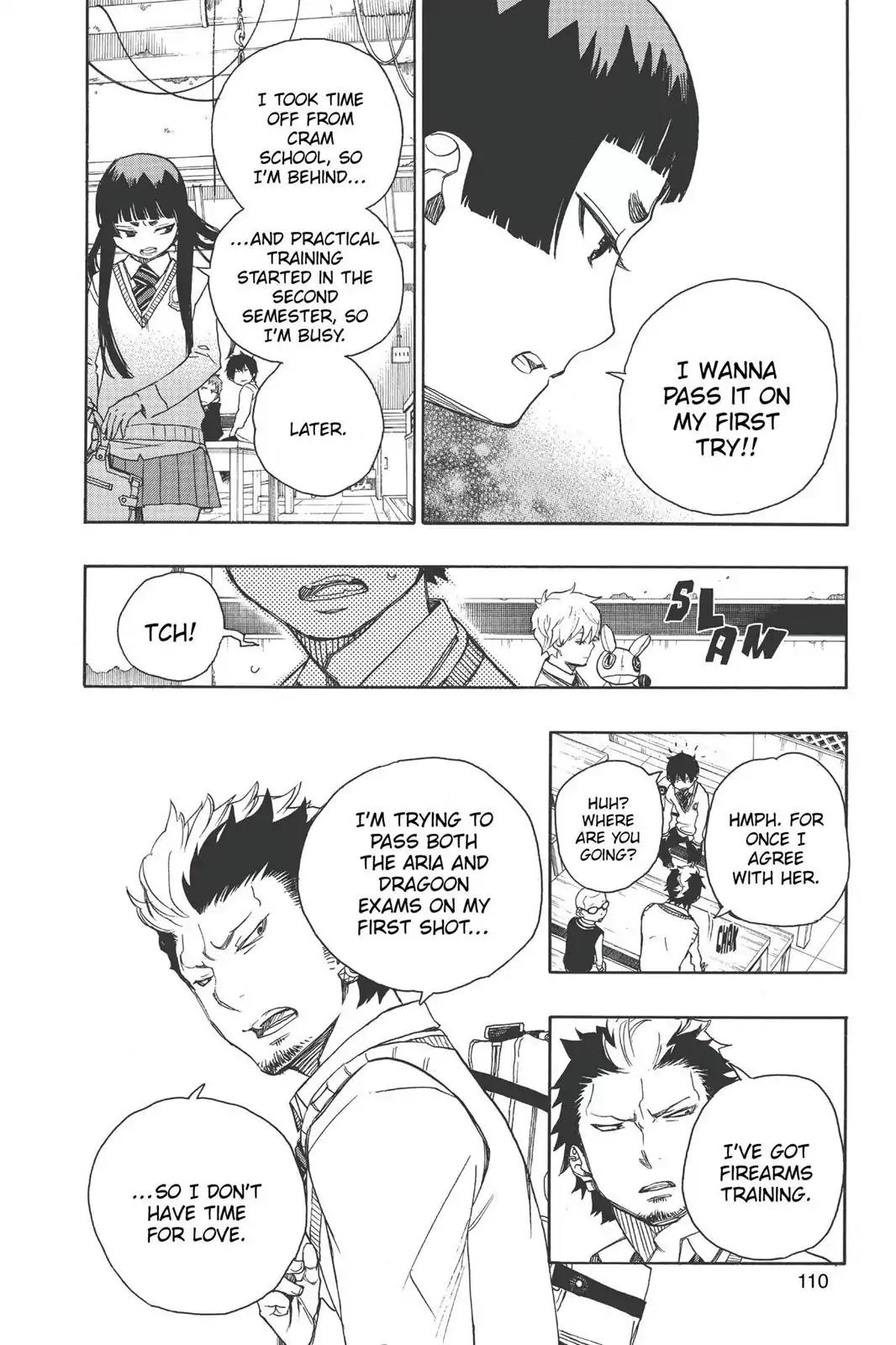 Ao no Exorcist Chapter 45 page 12 - Chapter 45: The Walking Dead of Youth