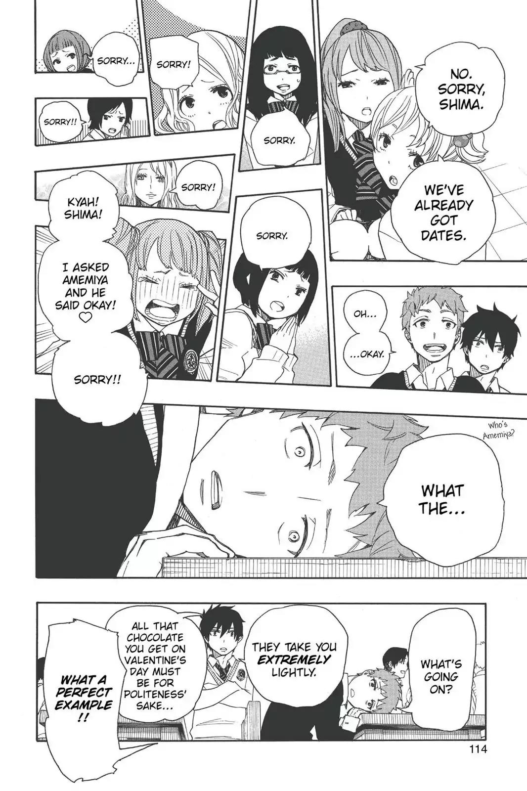 Ao no Exorcist Chapter 45 page 16 - Chapter 45: The Walking Dead of Youth
