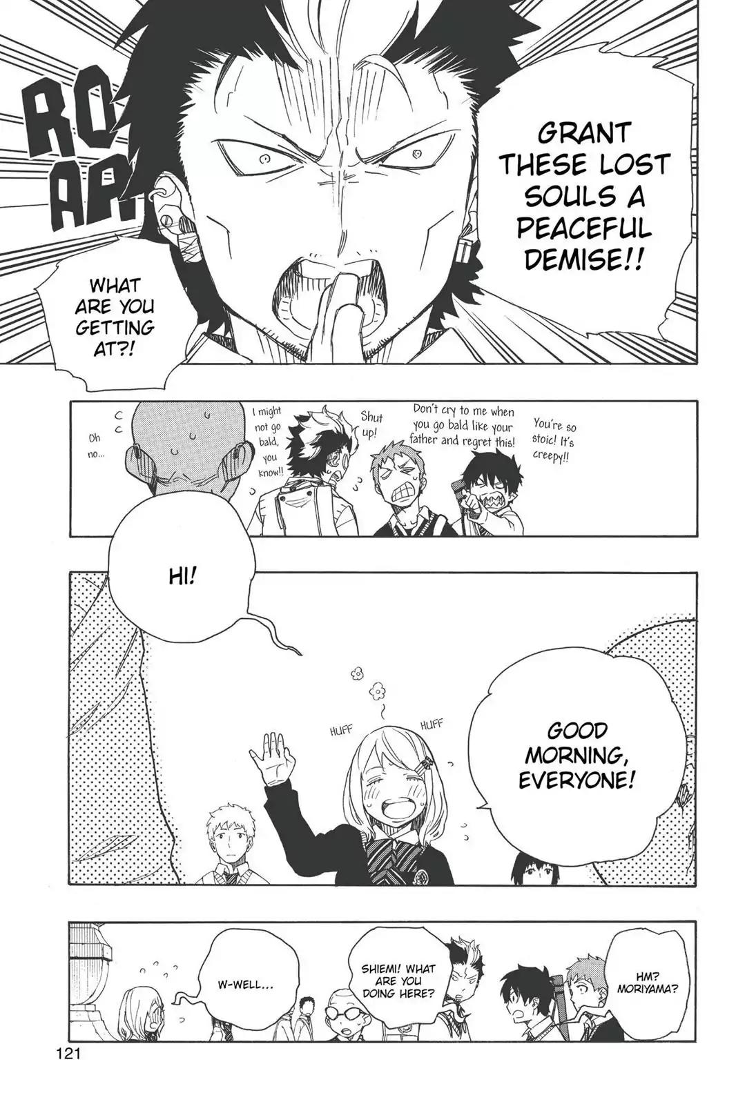 Ao no Exorcist Chapter 45 page 23 - Chapter 45: The Walking Dead of Youth