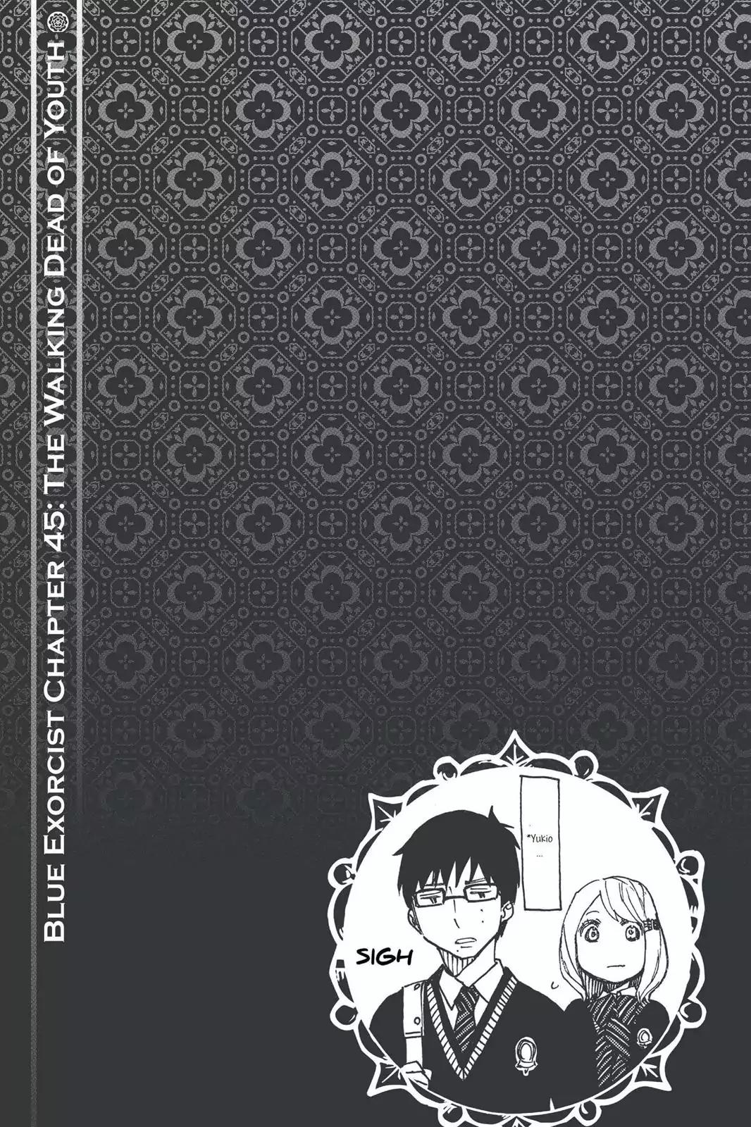 Ao no Exorcist Chapter 45 page 26 - Chapter 45: The Walking Dead of Youth
