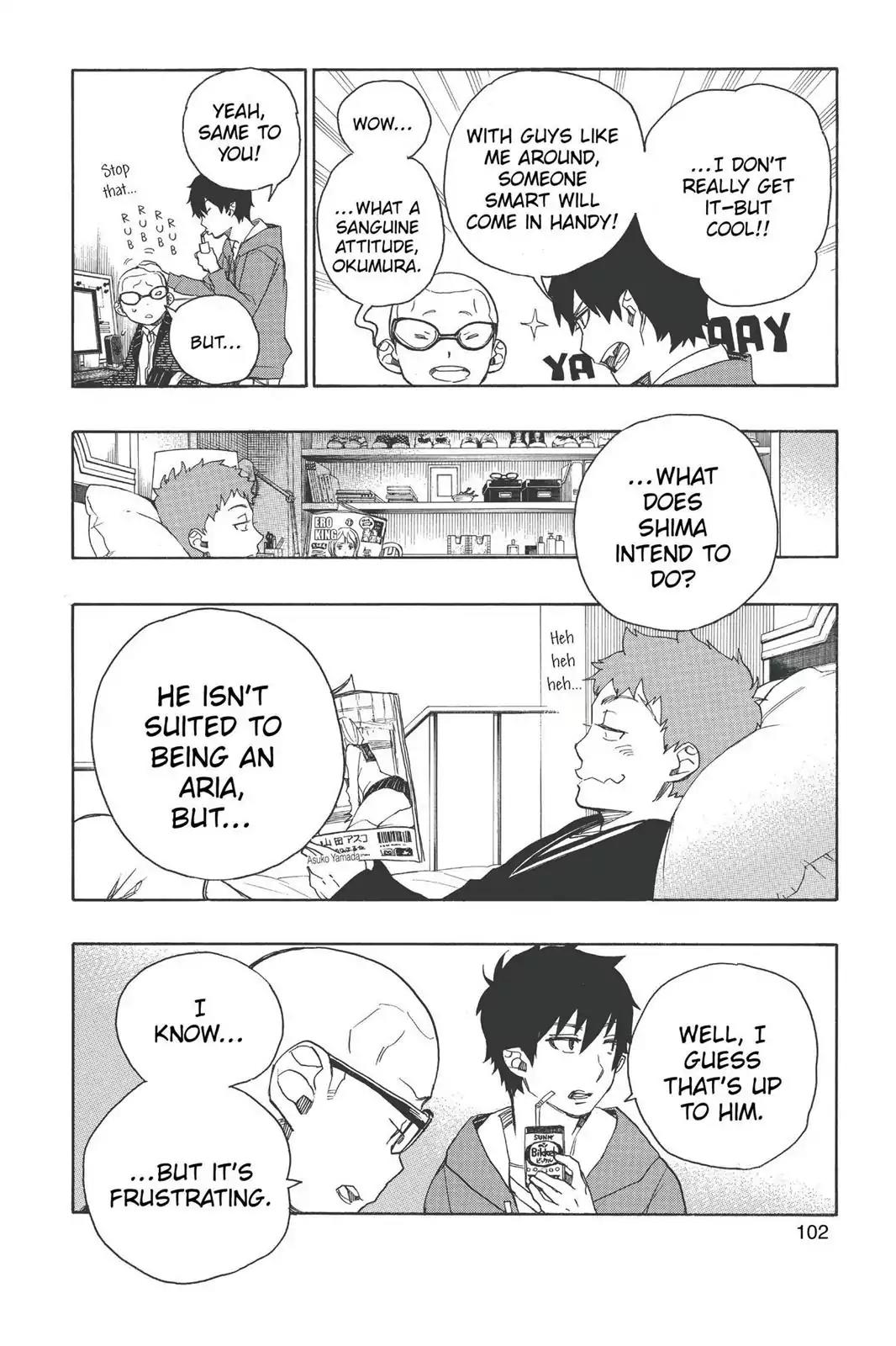 Ao no Exorcist Chapter 45 page 4 - Chapter 45: The Walking Dead of Youth