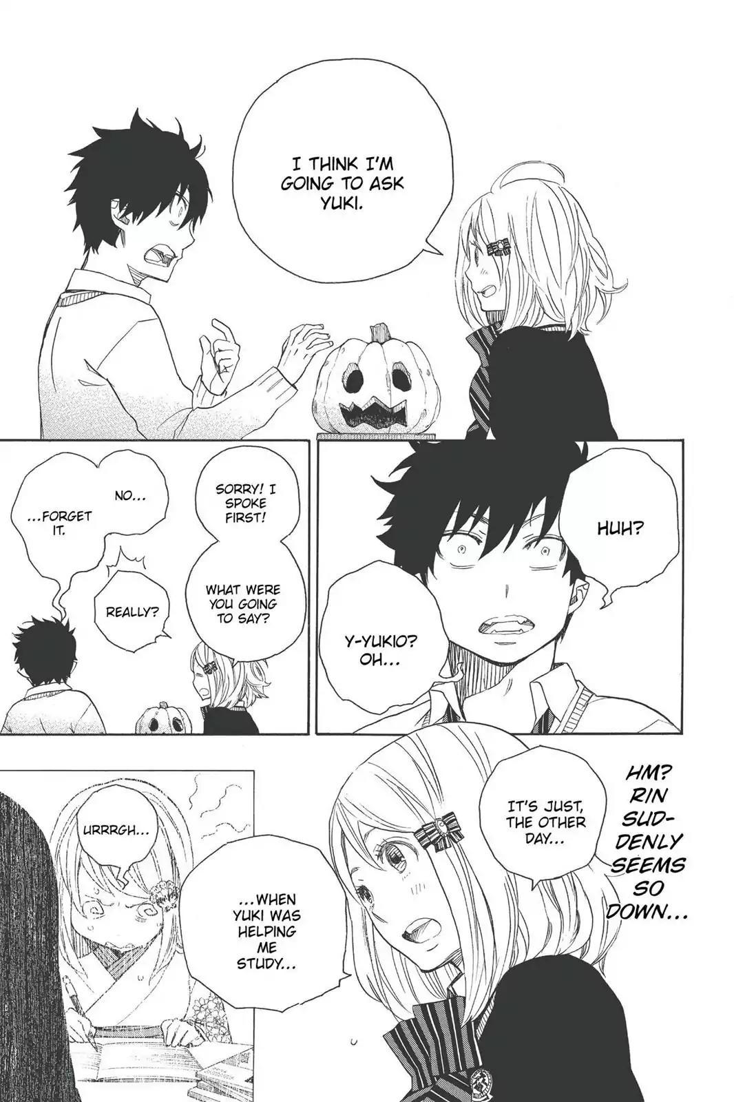 Ao no Exorcist Chapter 46 page 11 - Chapter 46: Trial And Error