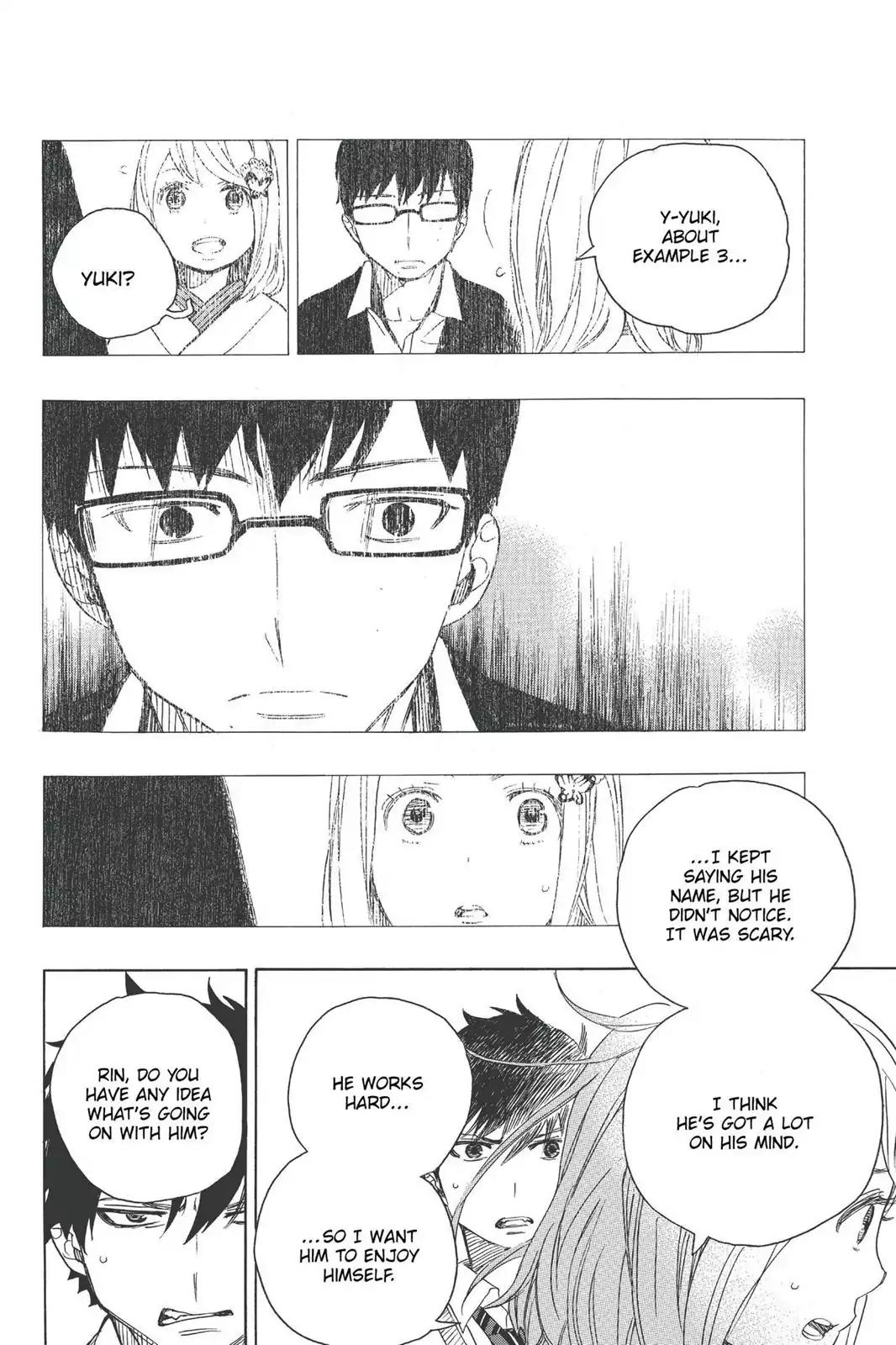 Ao no Exorcist Chapter 46 page 12 - Chapter 46: Trial And Error