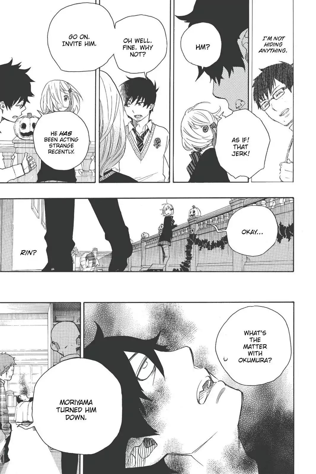 Ao no Exorcist Chapter 46 page 13 - Chapter 46: Trial And Error