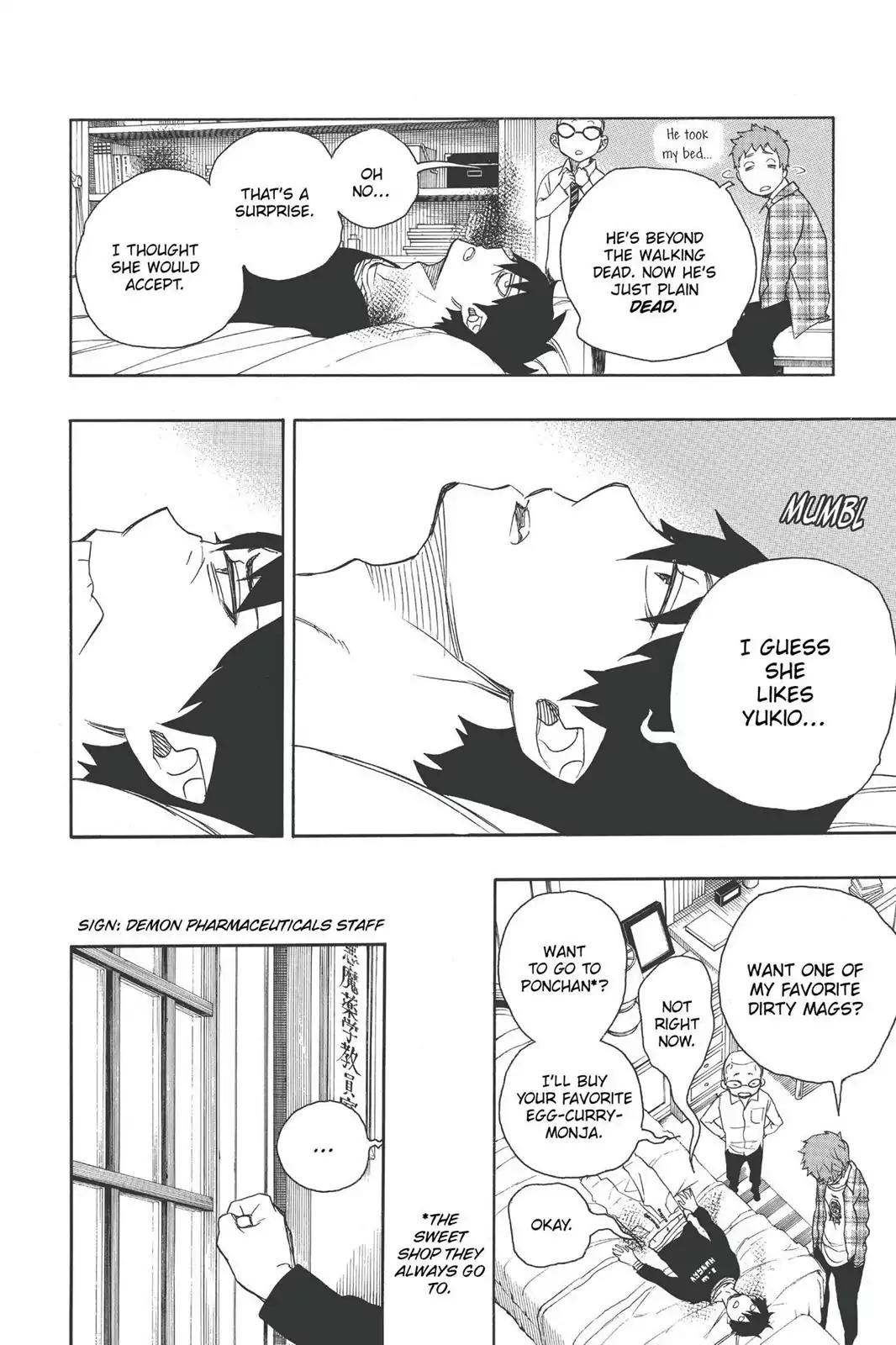 Ao no Exorcist Chapter 46 page 14 - Chapter 46: Trial And Error