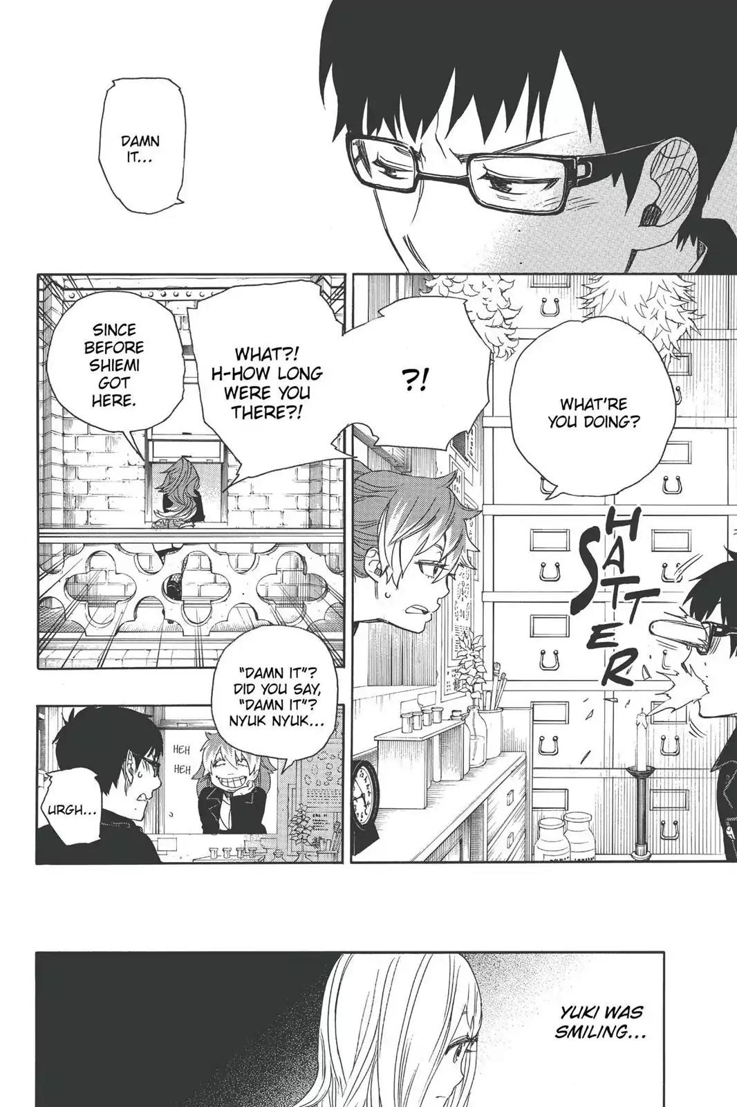 Ao no Exorcist Chapter 46 page 18 - Chapter 46: Trial And Error
