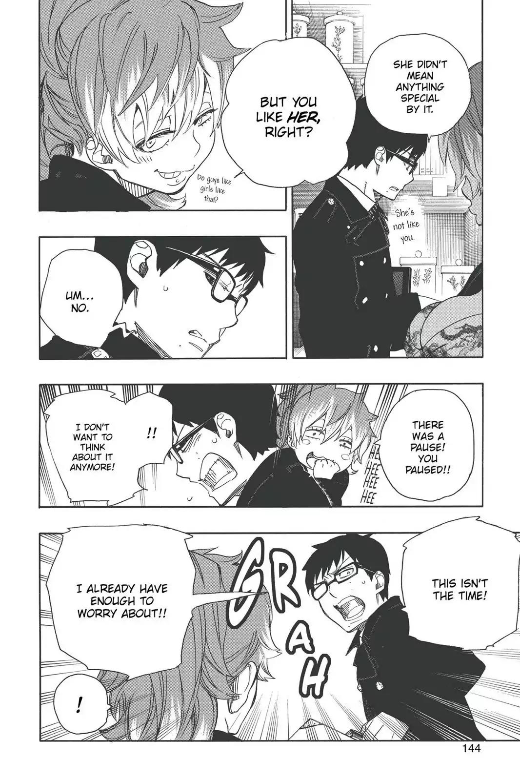 Ao no Exorcist Chapter 46 page 20 - Chapter 46: Trial And Error