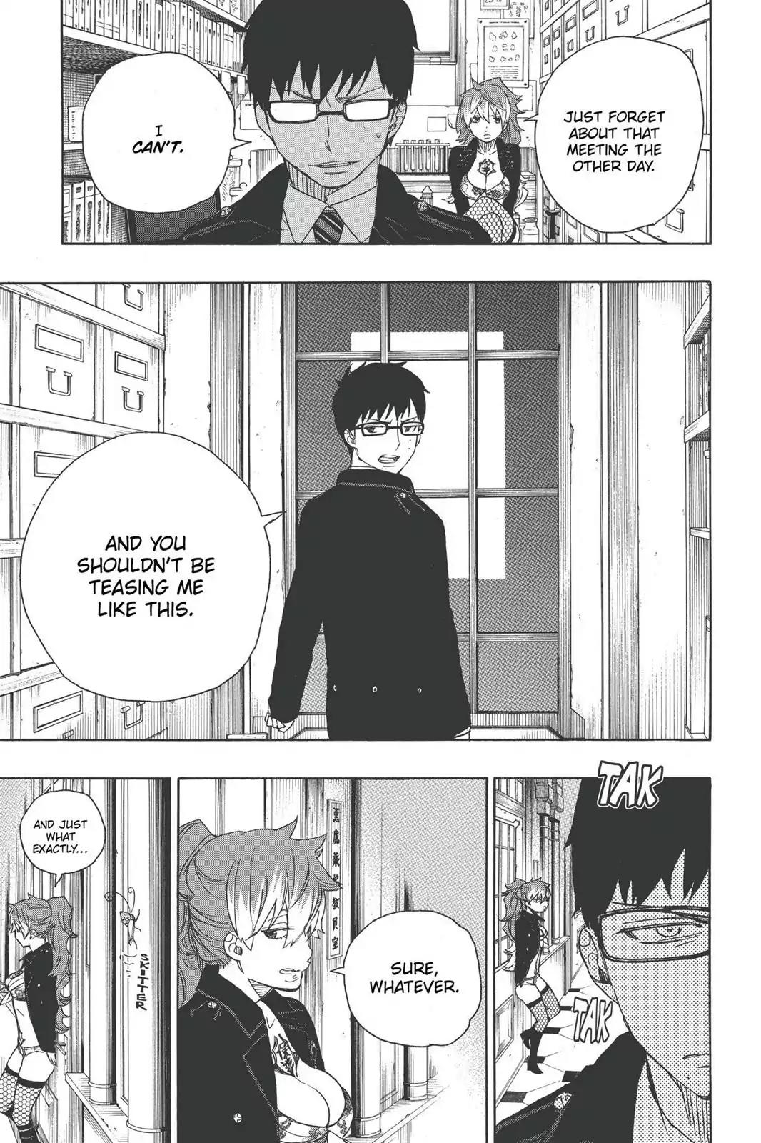 Ao no Exorcist Chapter 46 page 21 - Chapter 46: Trial And Error