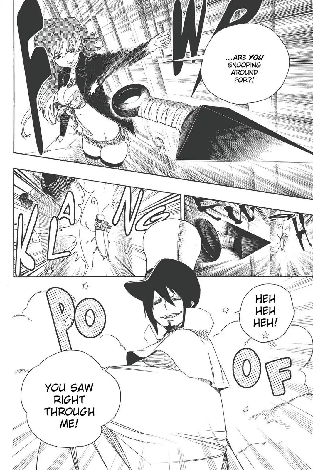 Ao no Exorcist Chapter 46 page 22 - Chapter 46: Trial And Error