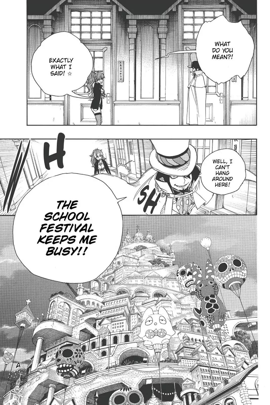 Ao no Exorcist Chapter 46 page 25 - Chapter 46: Trial And Error