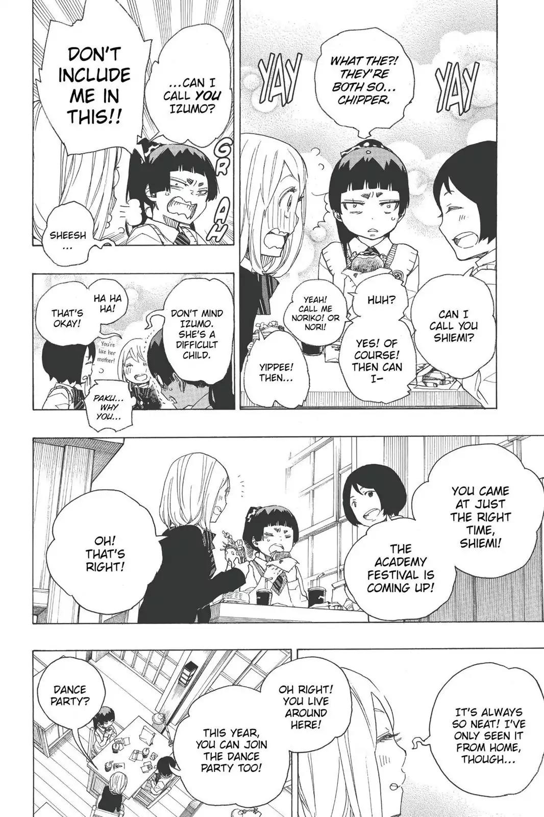 Ao no Exorcist Chapter 46 page 6 - Chapter 46: Trial And Error