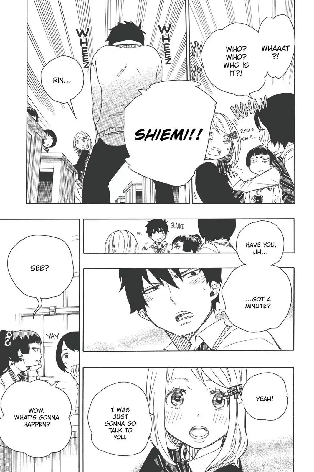 Ao no Exorcist Chapter 46 page 9 - Chapter 46: Trial And Error