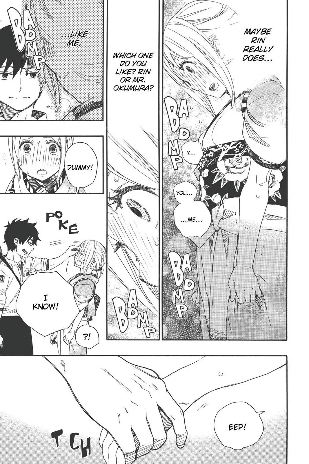 Ao no Exorcist Chapter 47 page 27 - Chapter 47: True Cross Academy Festival Eve