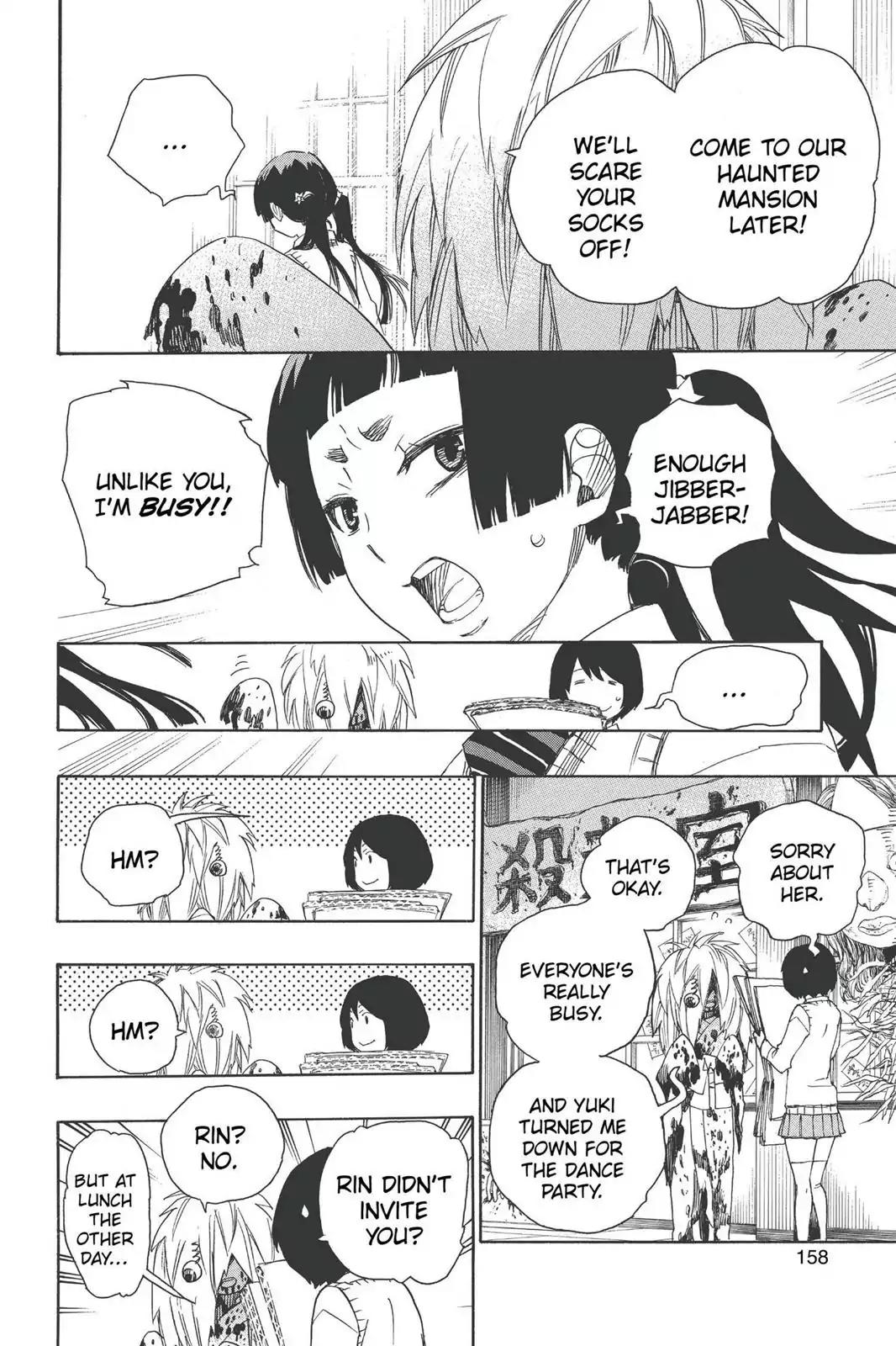 Ao no Exorcist Chapter 47 page 8 - Chapter 47: True Cross Academy Festival Eve