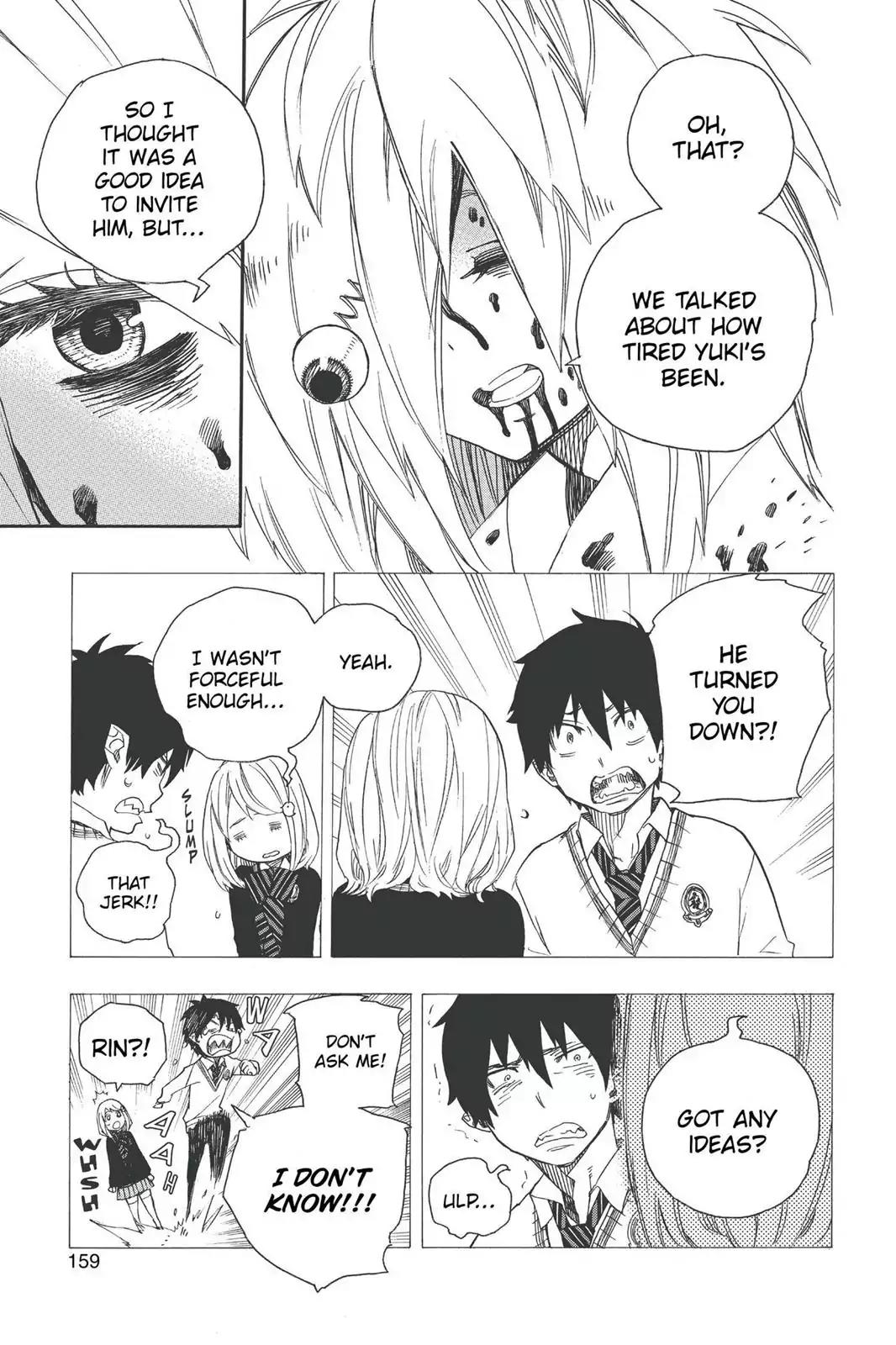 Ao no Exorcist Chapter 47 page 9 - Chapter 47: True Cross Academy Festival Eve