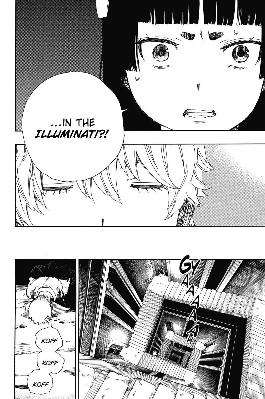 Ao no Exorcist Chapter 48 page 11 - Chapter 48: The Night of the True Cross Academy Festival