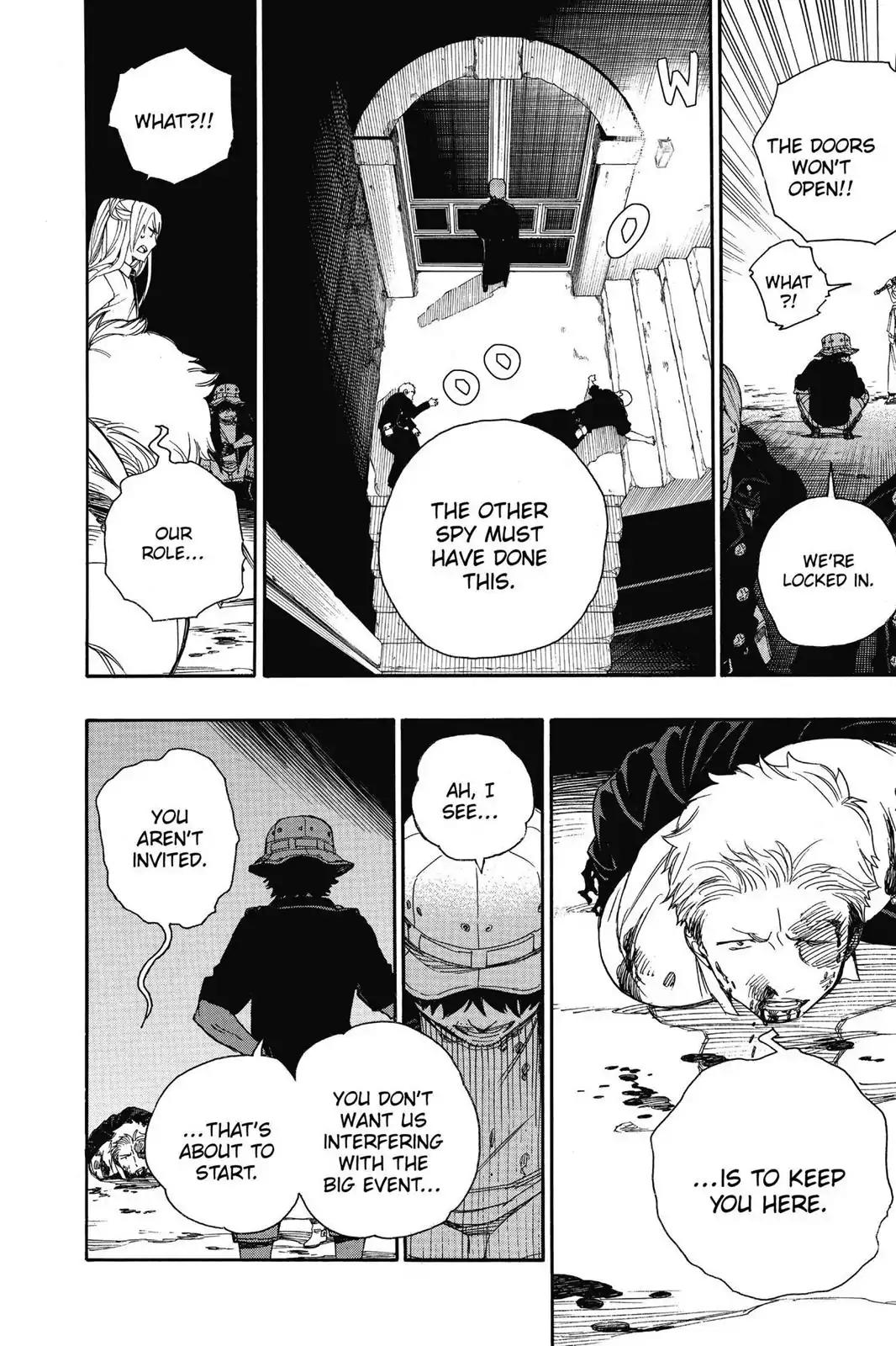 Ao no Exorcist Chapter 48 page 13 - Chapter 48: The Night of the True Cross Academy Festival