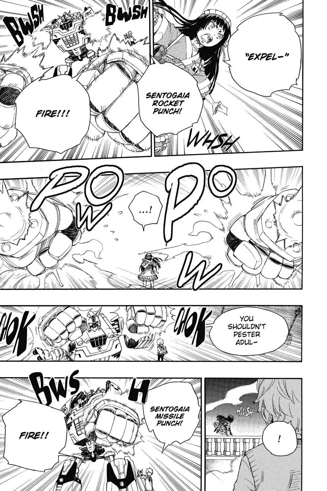 Ao no Exorcist Chapter 48 page 26 - Chapter 48: The Night of the True Cross Academy Festival