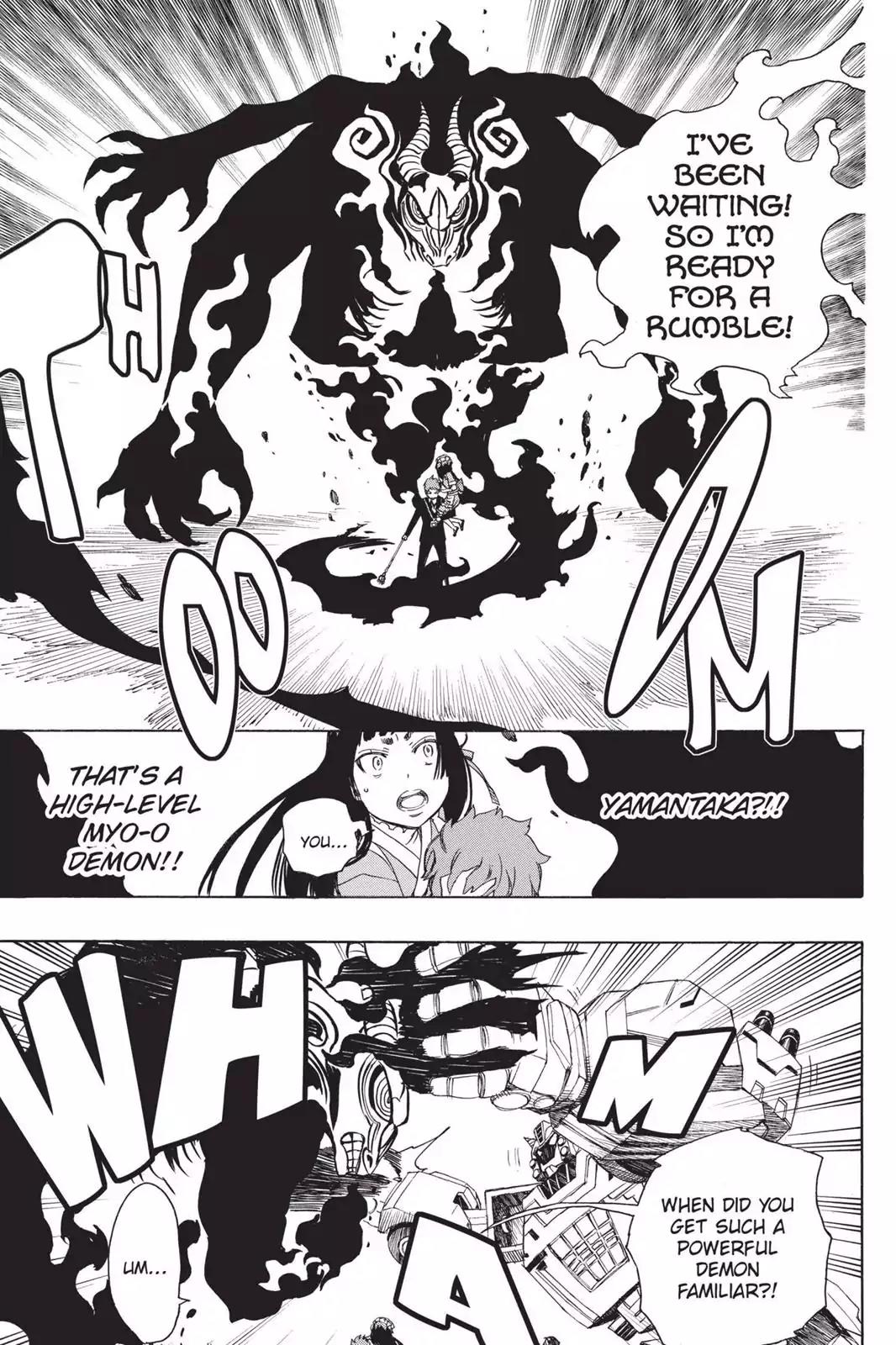 Ao no Exorcist Chapter 48 page 30 - Chapter 48: The Night of the True Cross Academy Festival