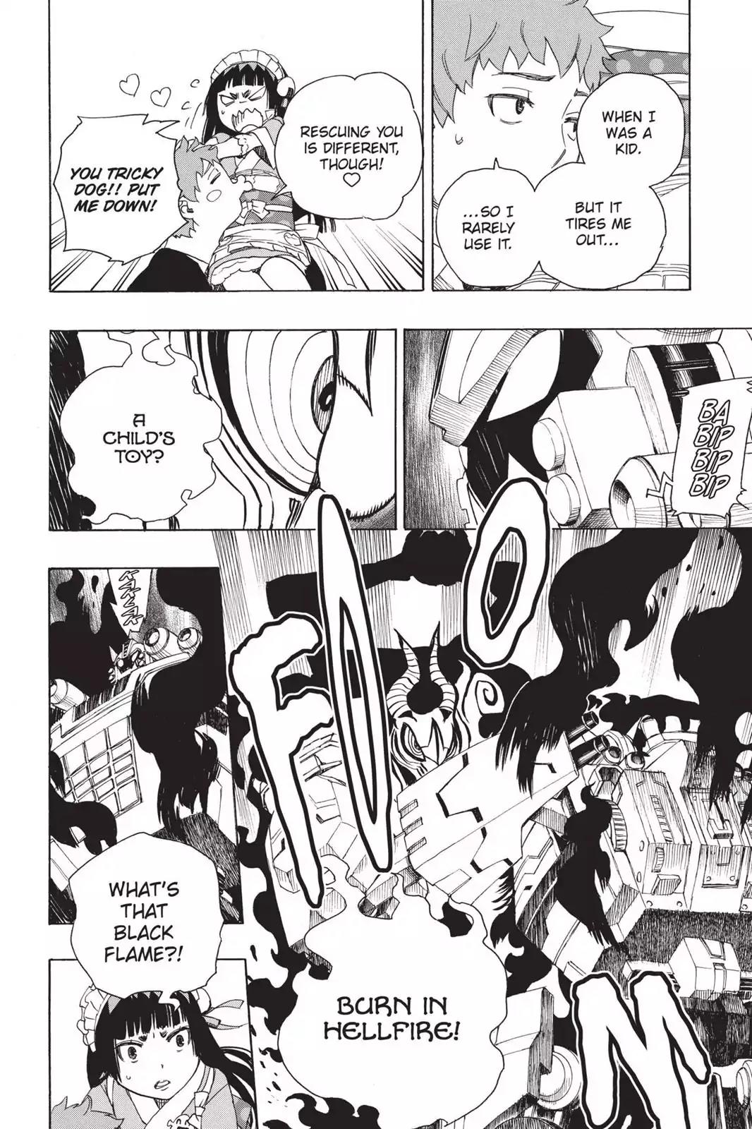 Ao no Exorcist Chapter 48 page 31 - Chapter 48: The Night of the True Cross Academy Festival