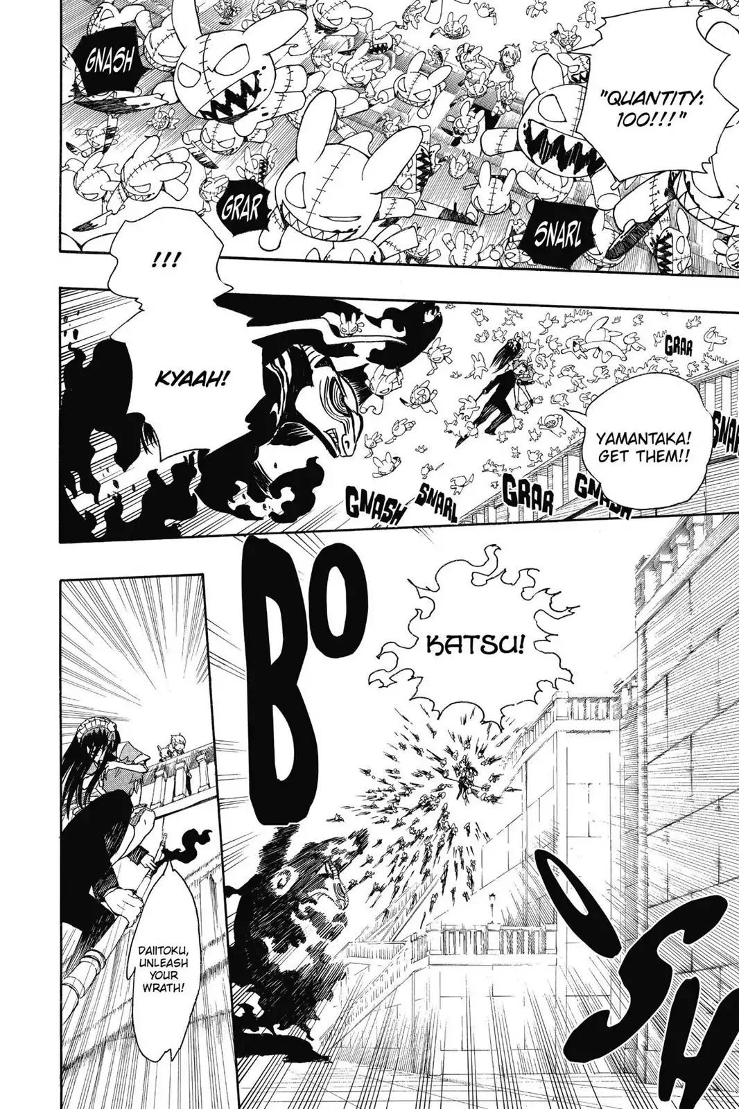 Ao no Exorcist Chapter 48 page 33 - Chapter 48: The Night of the True Cross Academy Festival