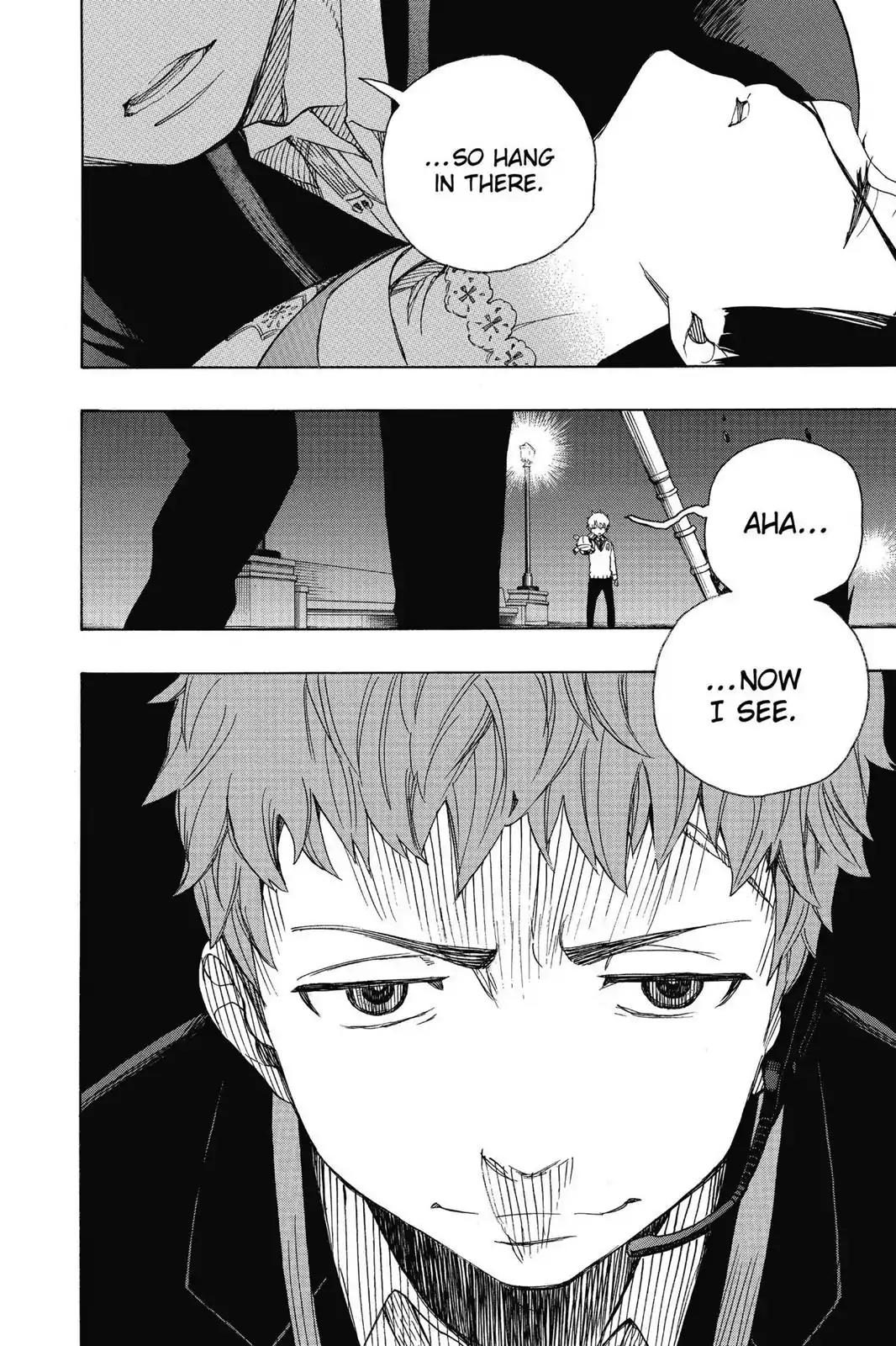 Ao no Exorcist Chapter 48 page 43 - Chapter 48: The Night of the True Cross Academy Festival
