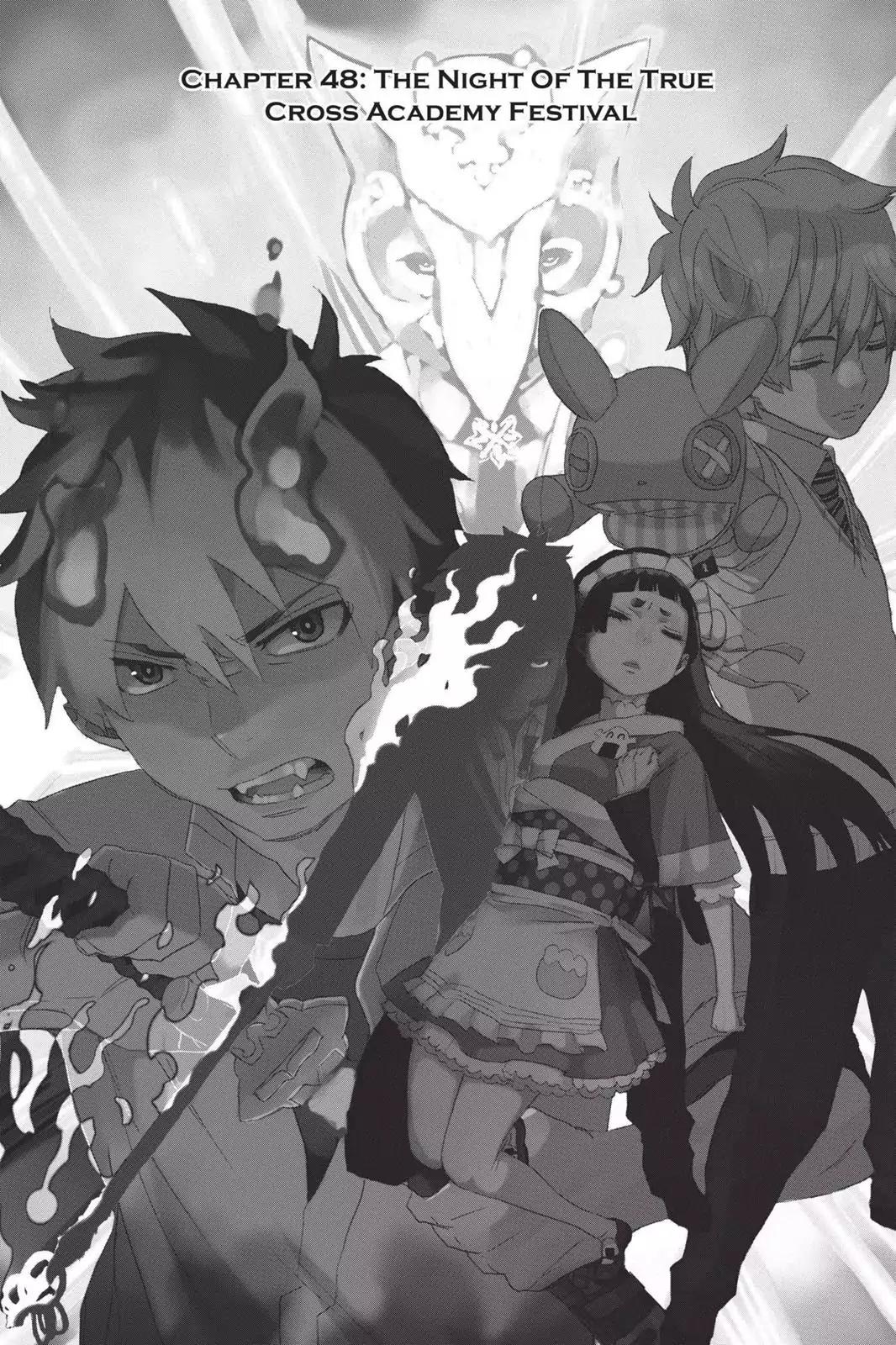 Ao no Exorcist Chapter 48 page 8 - Chapter 48: The Night of the True Cross Academy Festival