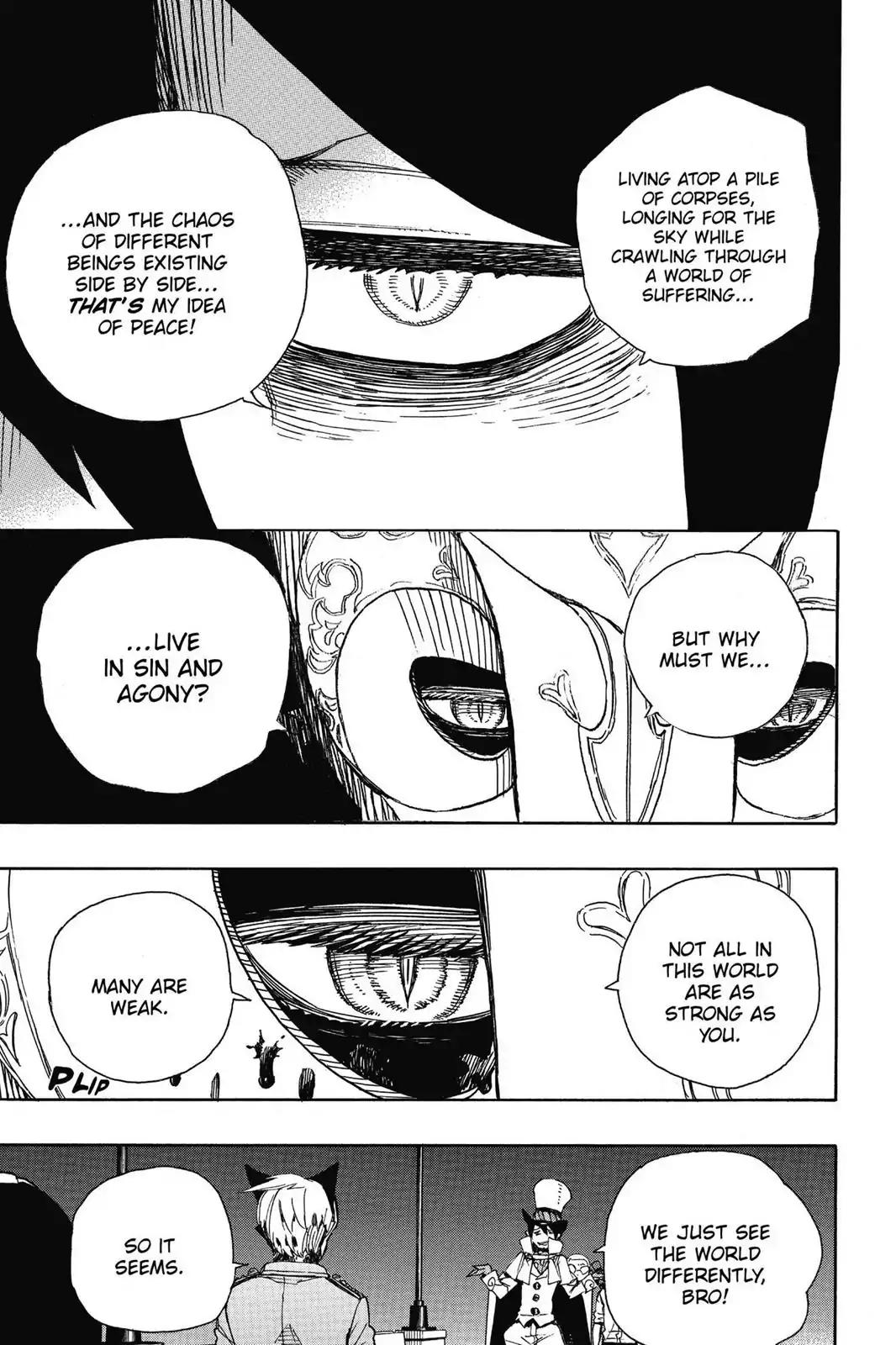 Ao no Exorcist Chapter 49 page 19 - Chapter 49: True Cross Academy Festival—The Final Night