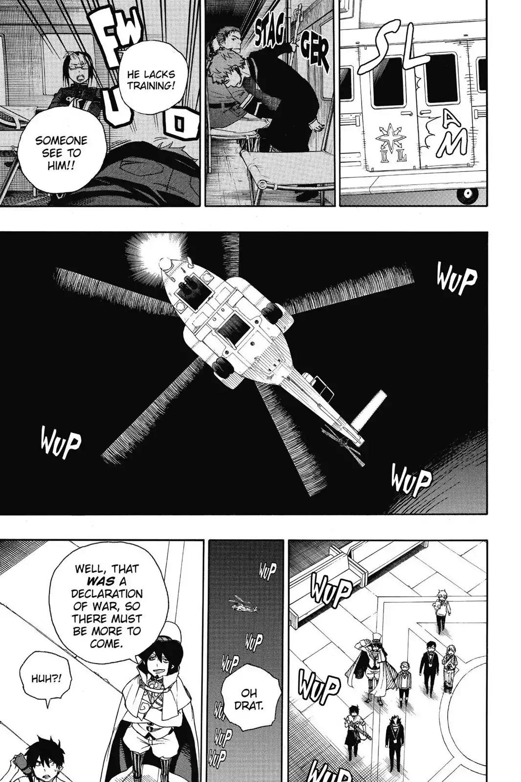 Ao no Exorcist Chapter 49 page 27 - Chapter 49: True Cross Academy Festival—The Final Night
