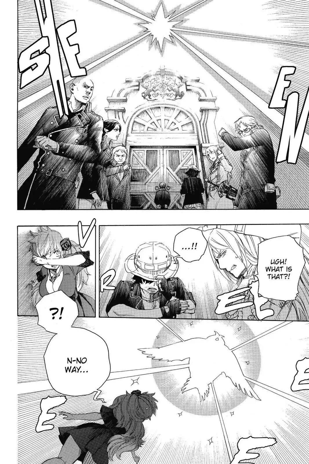 Ao no Exorcist Chapter 49 page 8 - Chapter 49: True Cross Academy Festival—The Final Night