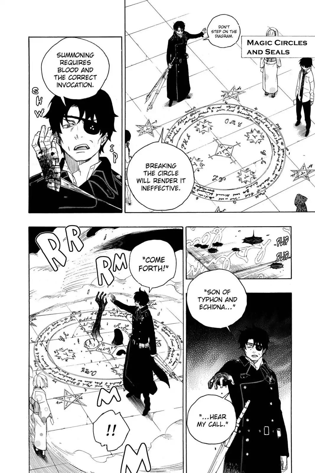 Ao no Exorcist Chapter 5 page 10 - Chapter 5: Flock of Plovers