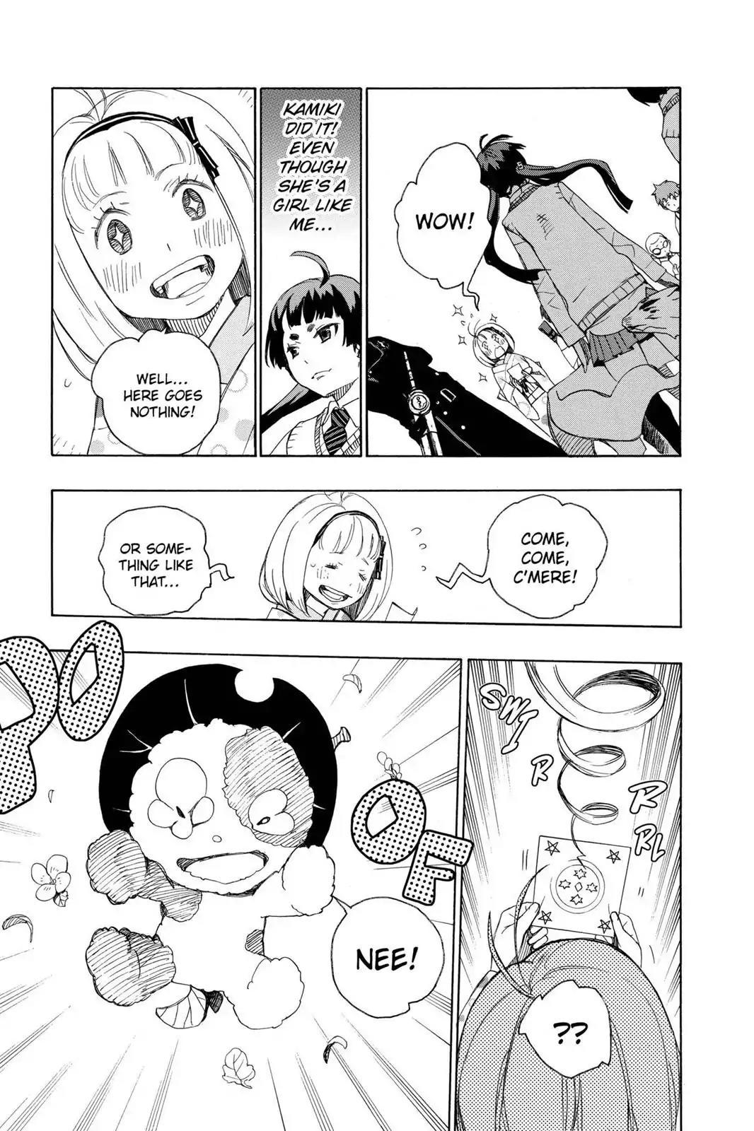 Ao no Exorcist Chapter 5 page 13 - Chapter 5: Flock of Plovers