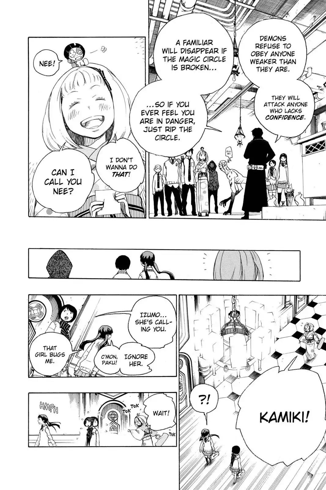 Ao no Exorcist Chapter 5 page 16 - Chapter 5: Flock of Plovers