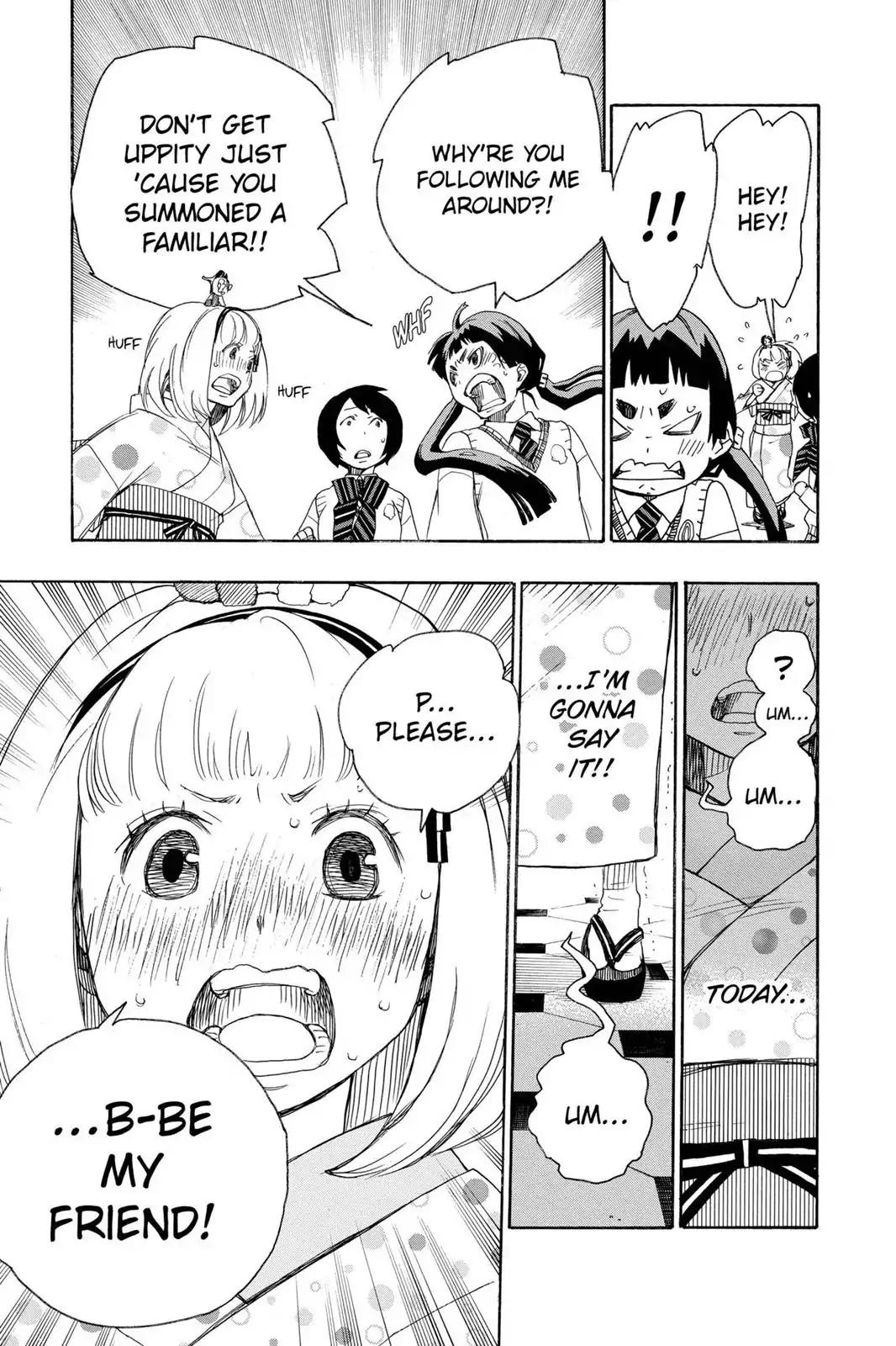 Ao no Exorcist Chapter 5 page 17 - Chapter 5: Flock of Plovers