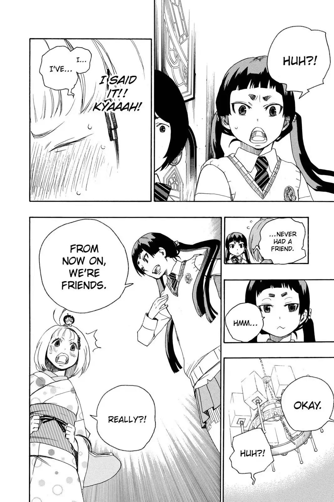 Ao no Exorcist Chapter 5 page 18 - Chapter 5: Flock of Plovers