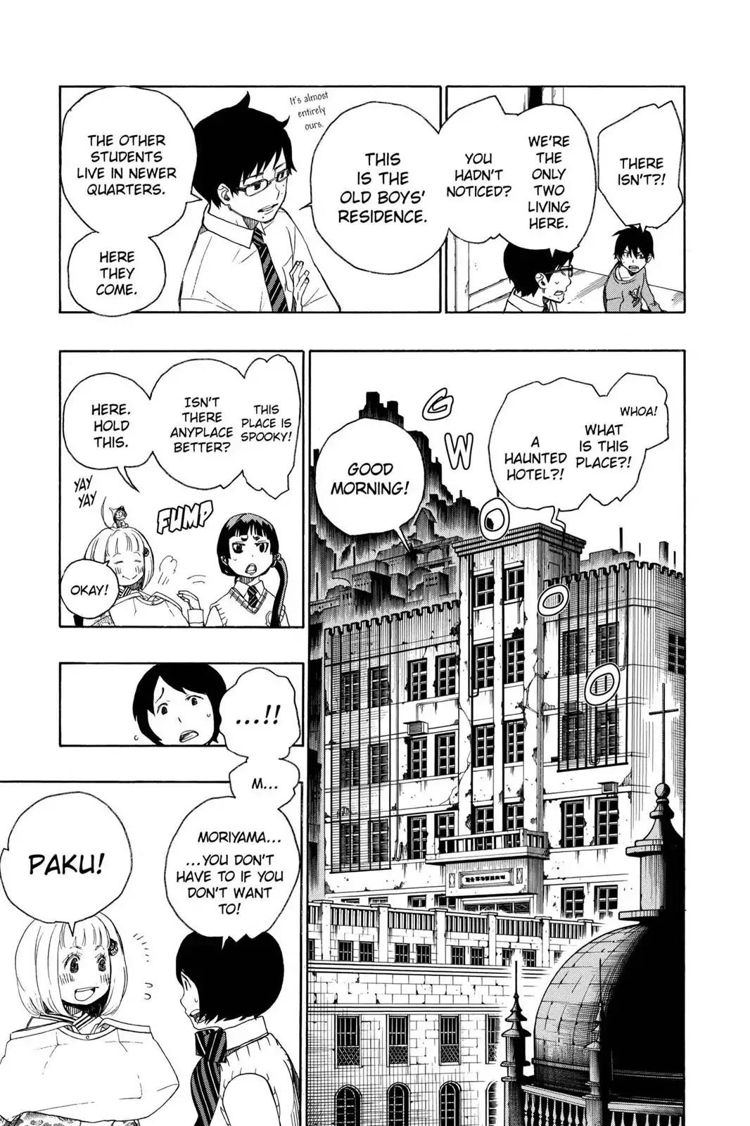 Ao no Exorcist Chapter 5 page 21 - Chapter 5: Flock of Plovers