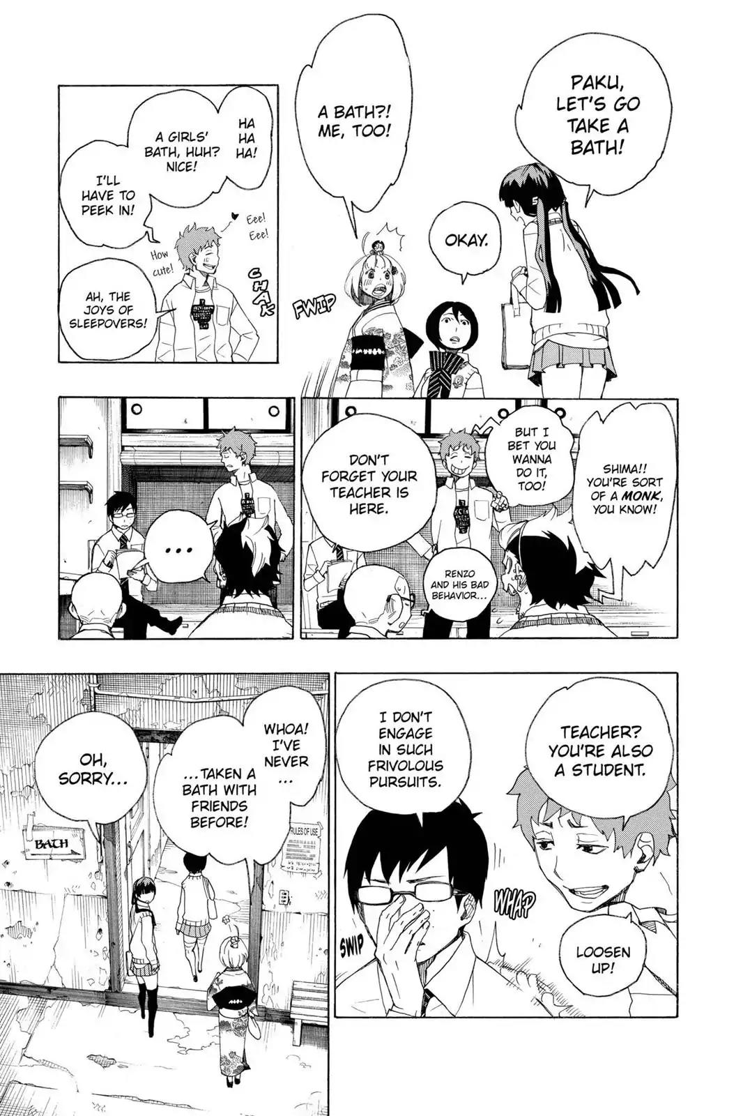 Ao no Exorcist Chapter 5 page 23 - Chapter 5: Flock of Plovers
