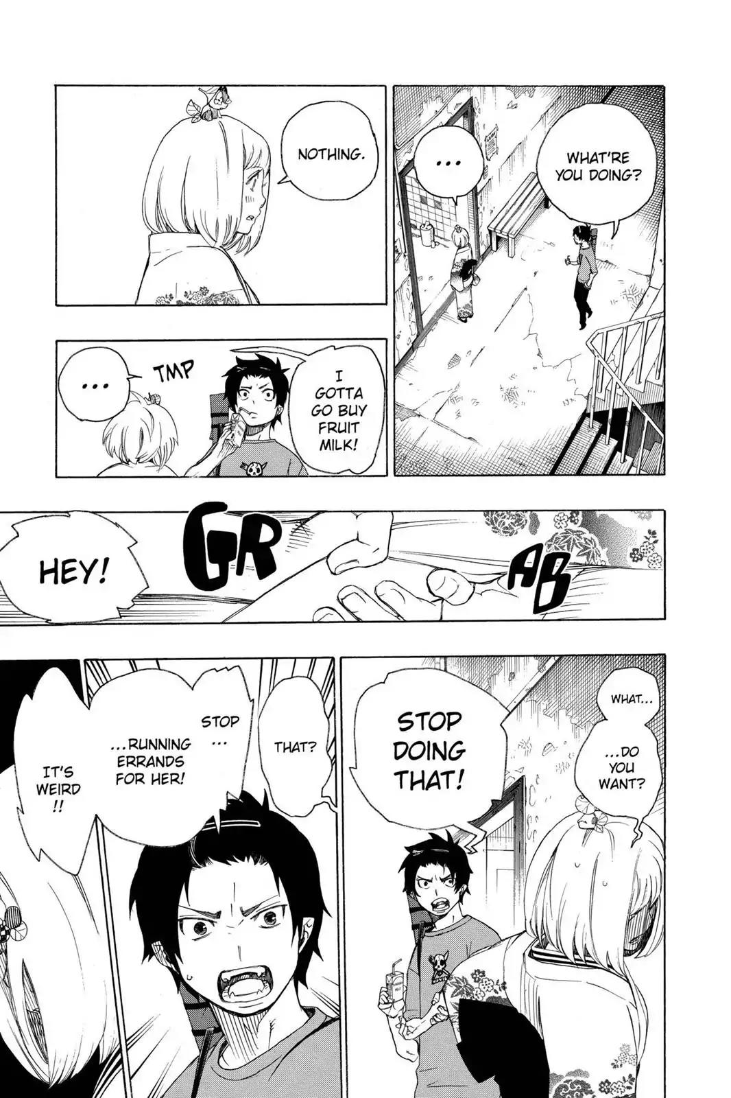Ao no Exorcist Chapter 5 page 25 - Chapter 5: Flock of Plovers