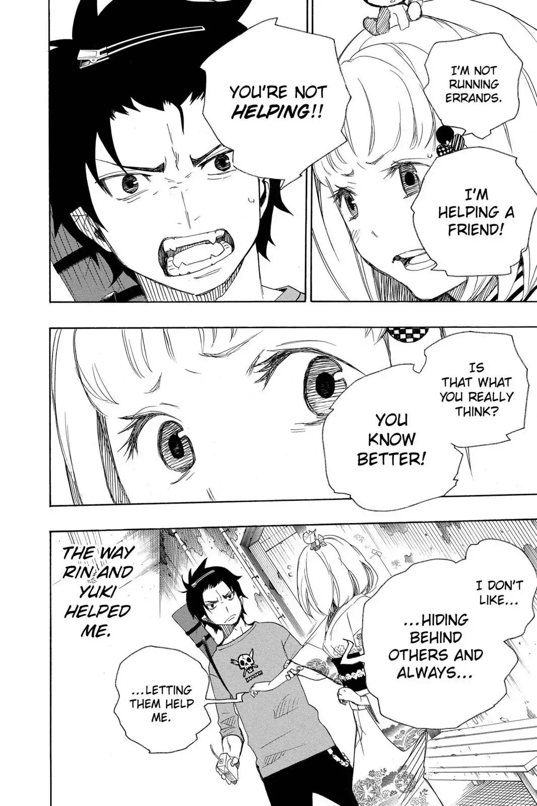 Ao no Exorcist Chapter 5 page 26 - Chapter 5: Flock of Plovers
