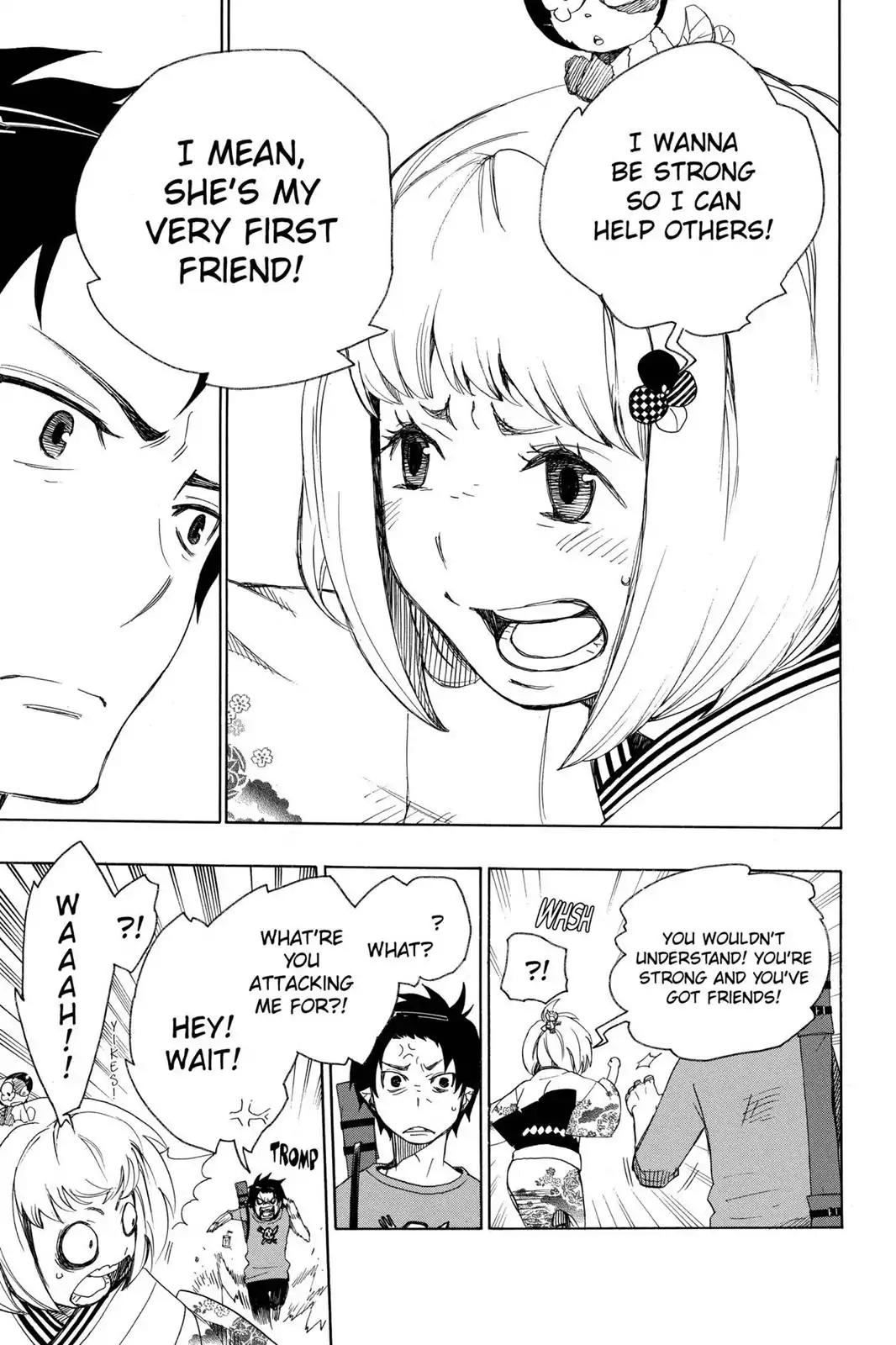 Ao no Exorcist Chapter 5 page 27 - Chapter 5: Flock of Plovers