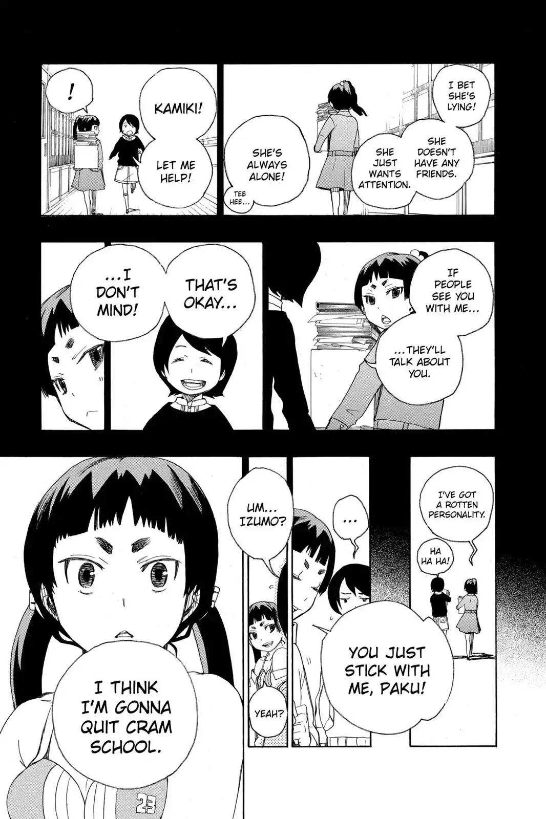Ao no Exorcist Chapter 5 page 29 - Chapter 5: Flock of Plovers
