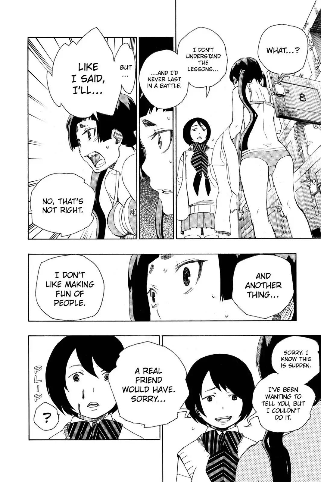 Ao no Exorcist Chapter 5 page 30 - Chapter 5: Flock of Plovers