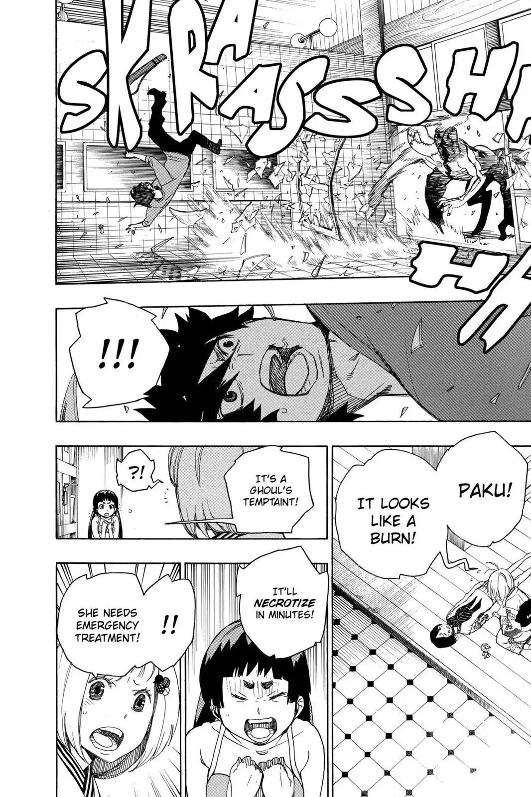 Ao no Exorcist Chapter 5 page 38 - Chapter 5: Flock of Plovers