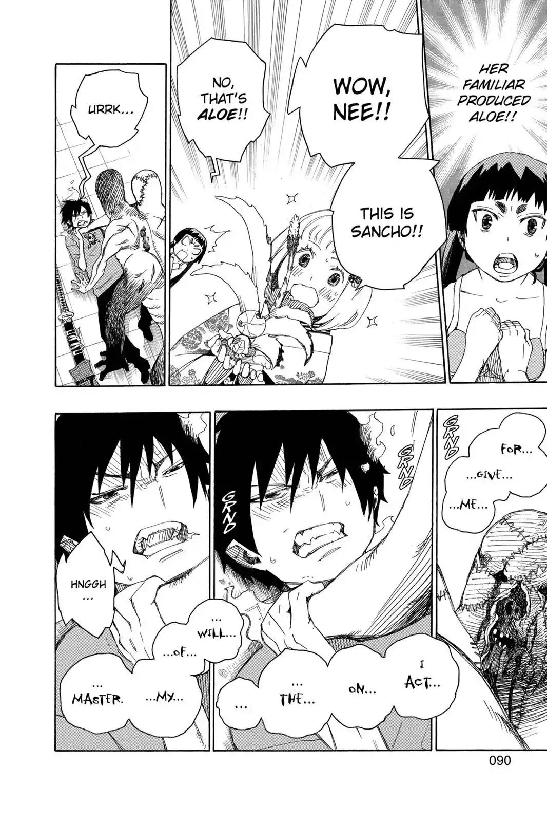 Ao no Exorcist Chapter 5 page 40 - Chapter 5: Flock of Plovers