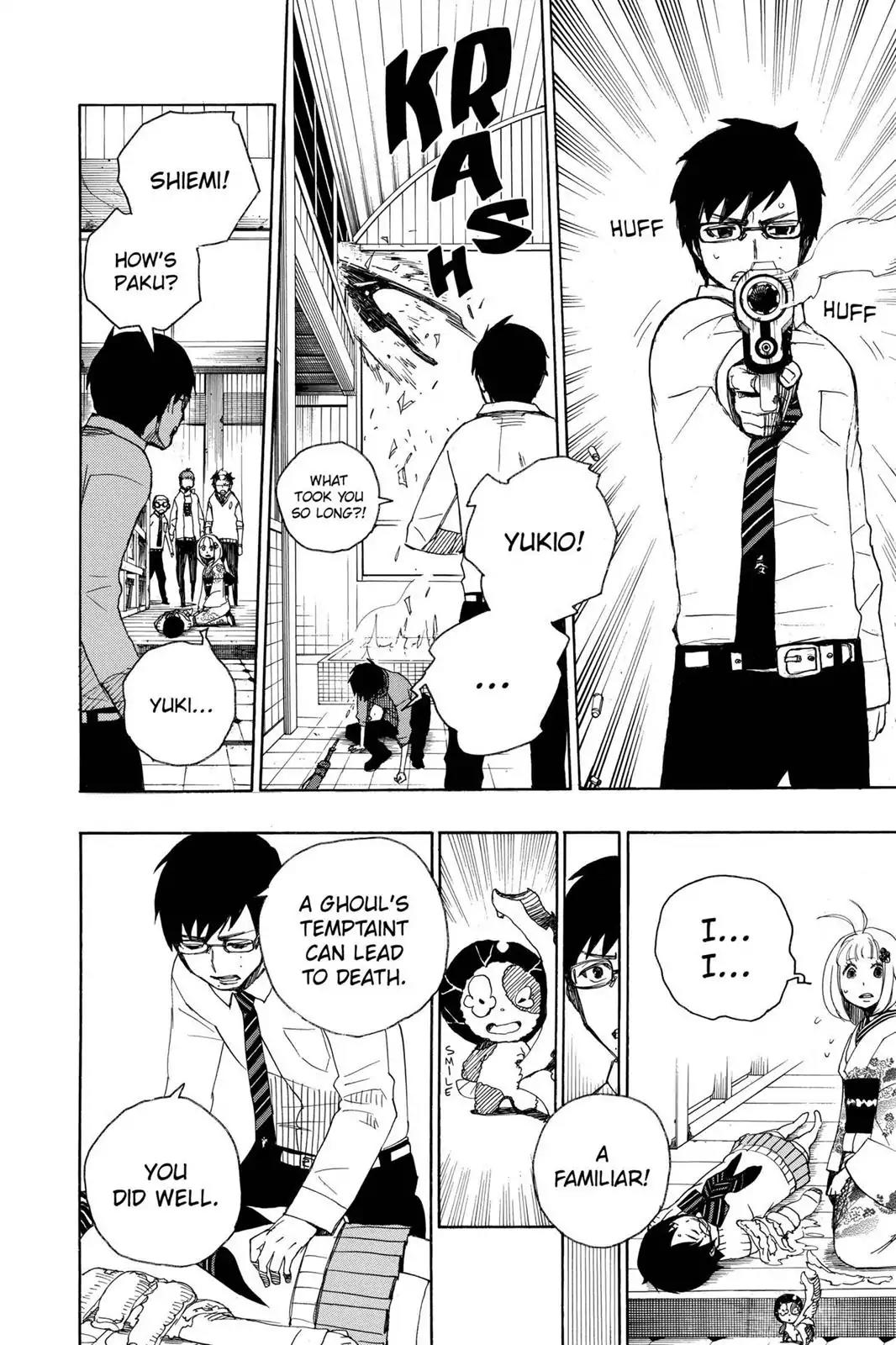 Ao no Exorcist Chapter 5 page 42 - Chapter 5: Flock of Plovers